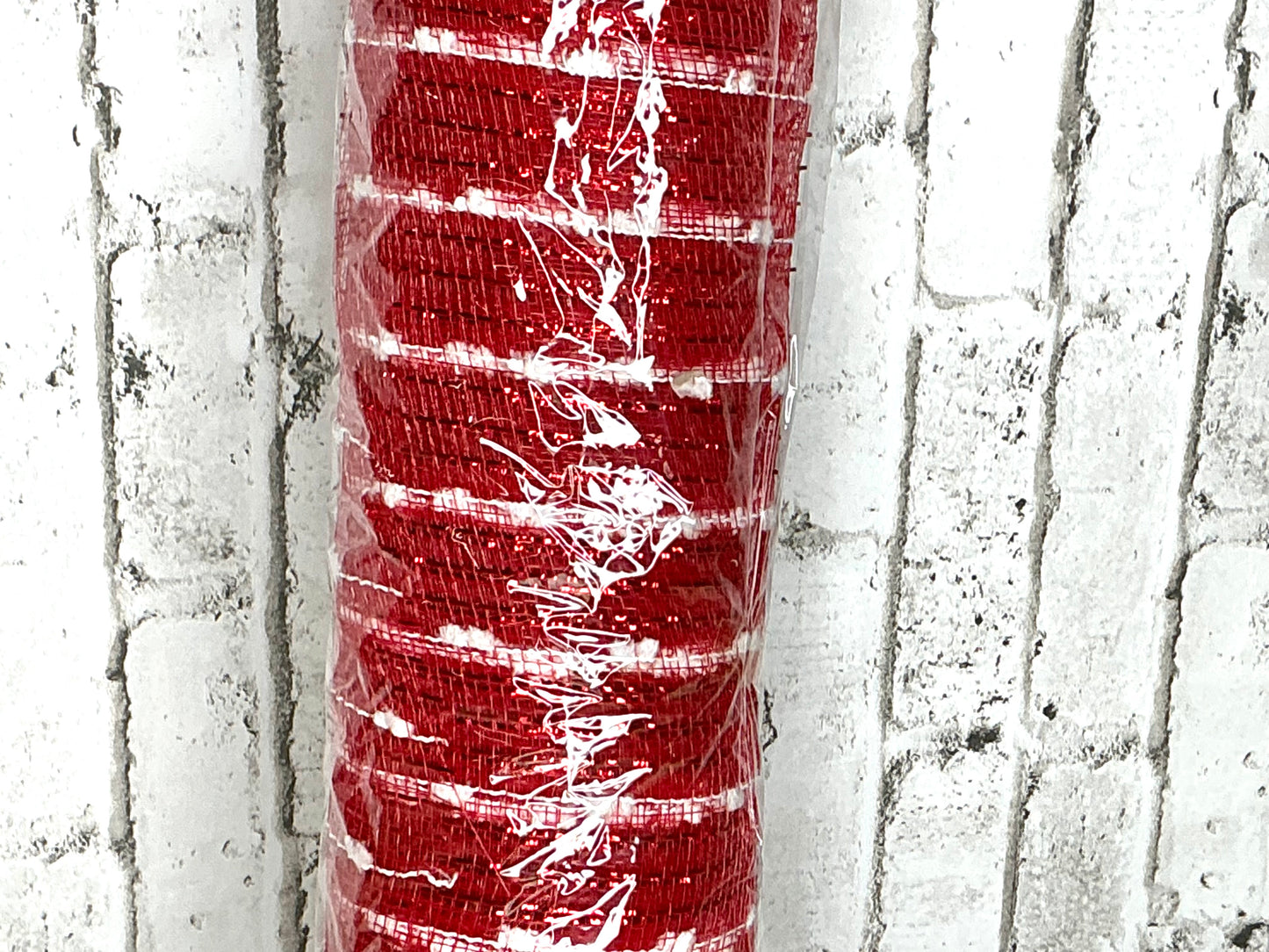 Red mesh with white stripes, 21”, RY920049