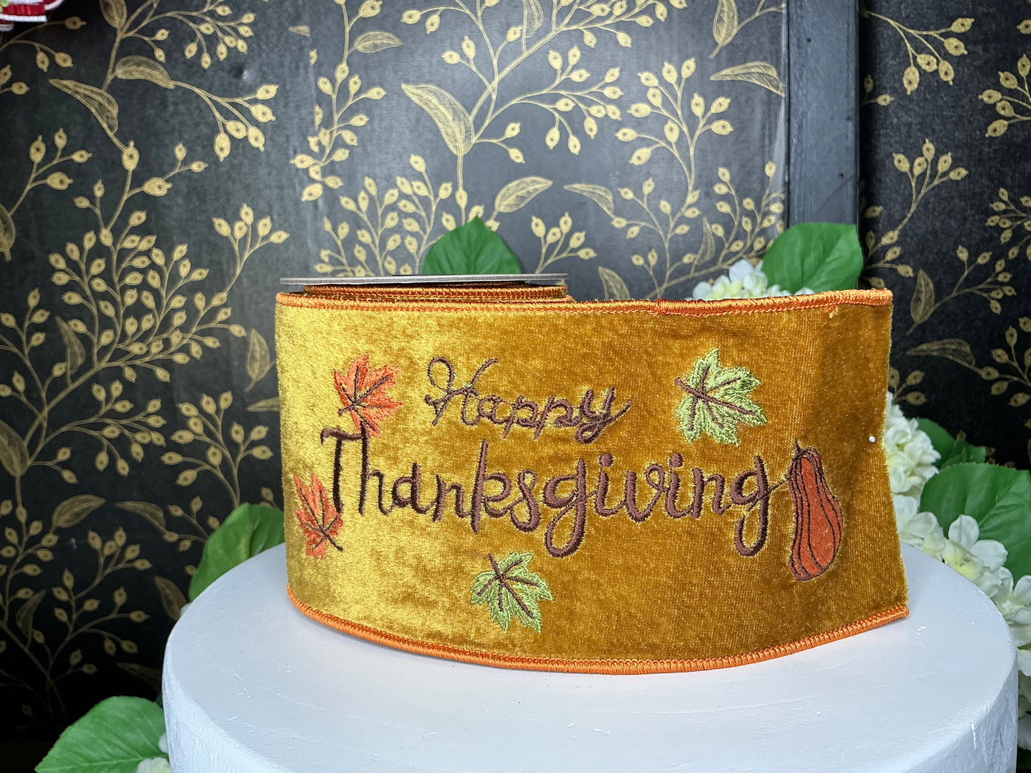Happy Thanksgiving Ribbon - d stevens