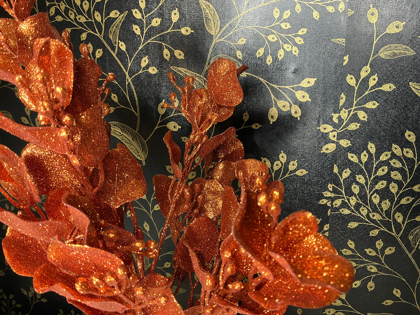 Copper glitter eucalyptus, XS250360