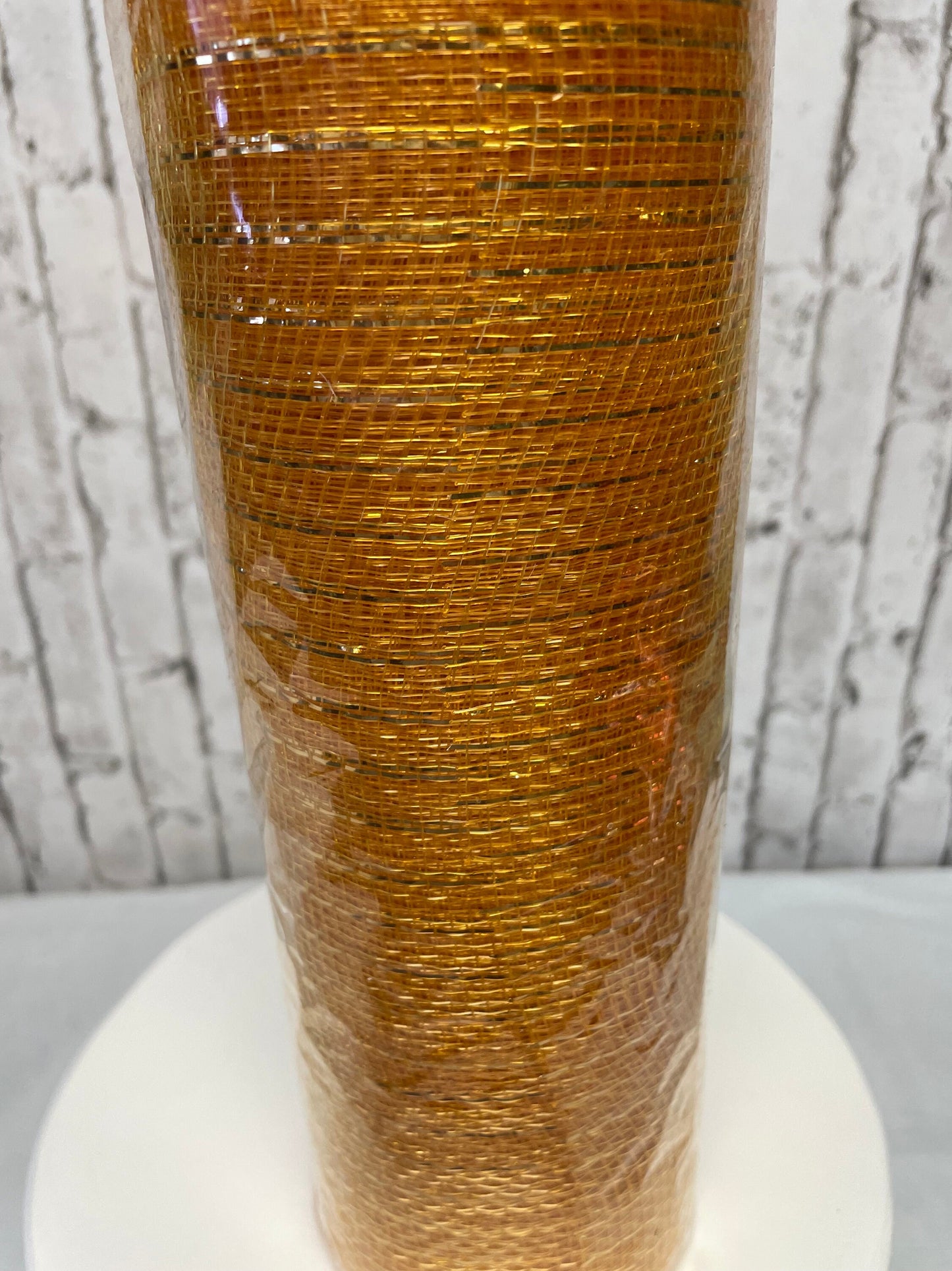 golden yellow mesh, RE130153, fall mesh, golden yellow mesh with foil stripes, everyday mesh