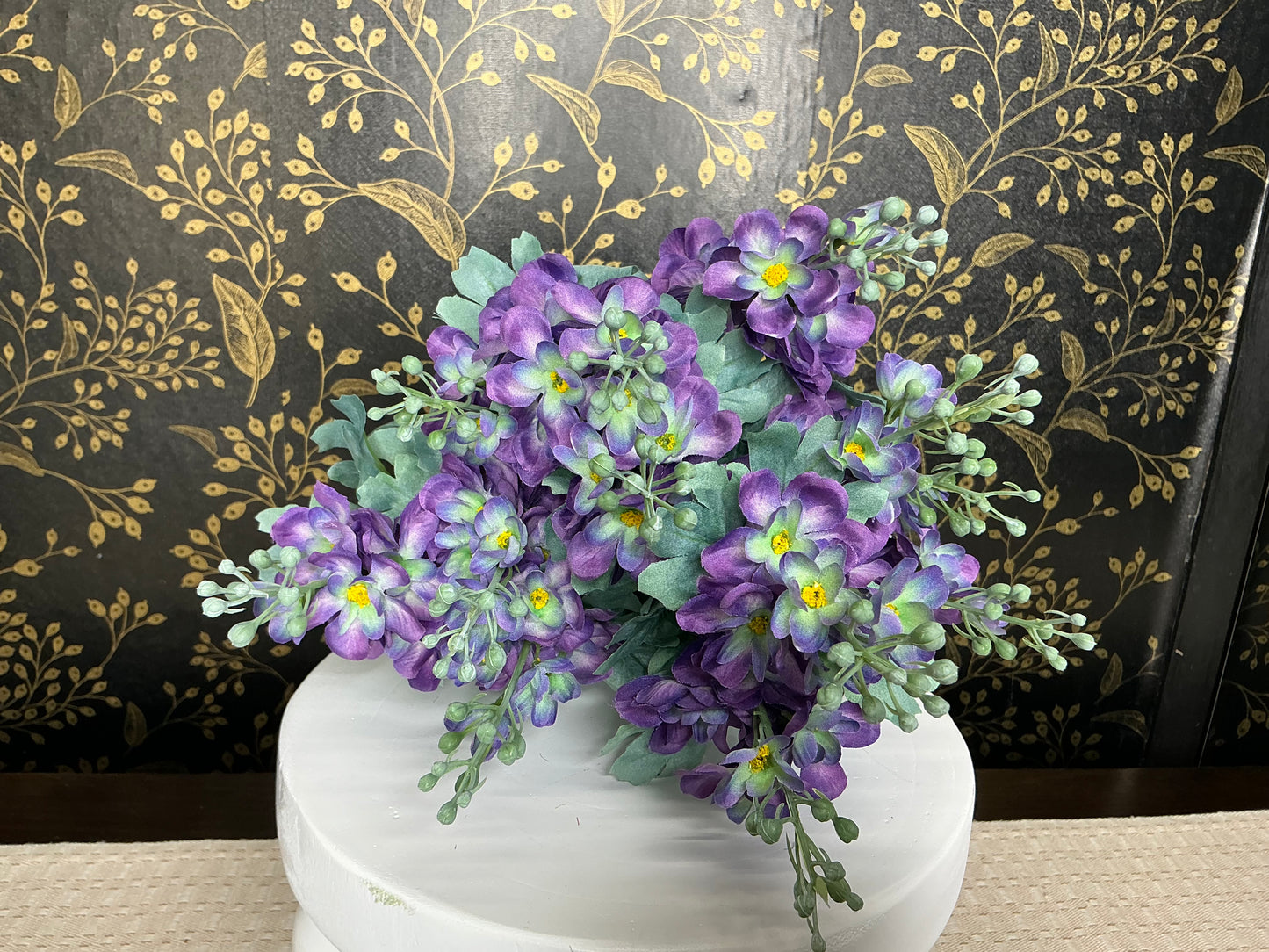 Purple Delphinium Bush - 84296-PU