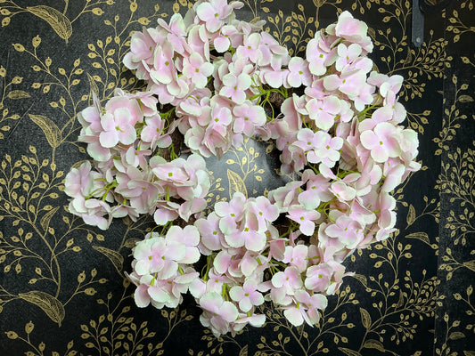 White/Pink Hydrangea Wreath - 20” - W4533132