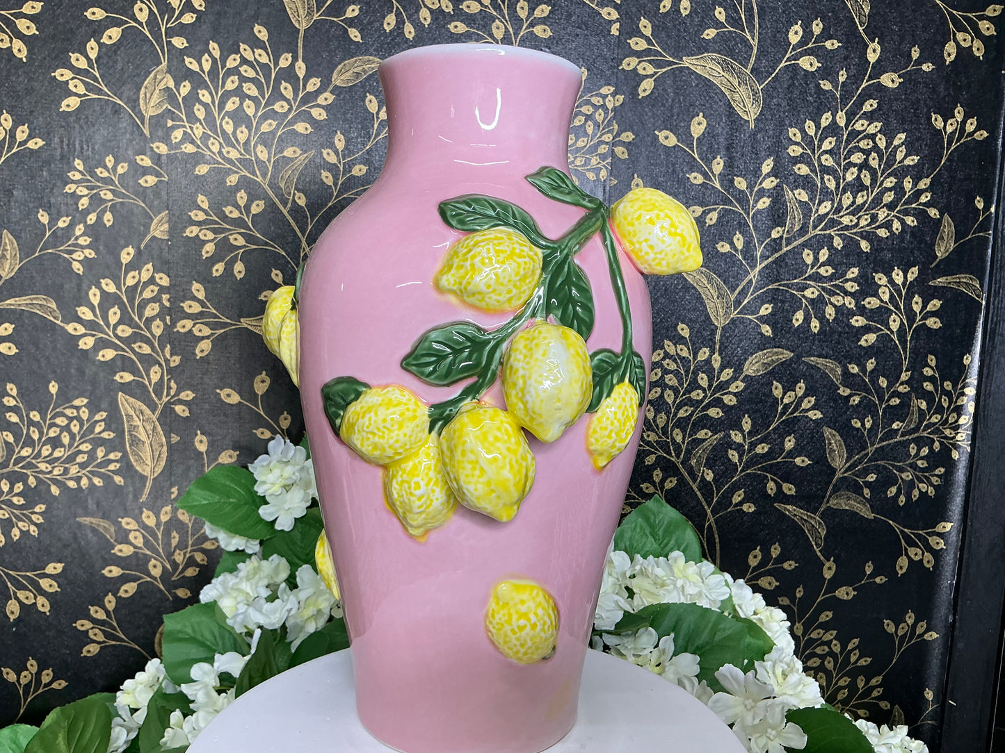 Pink Lemon Vase - 13” - 4610206