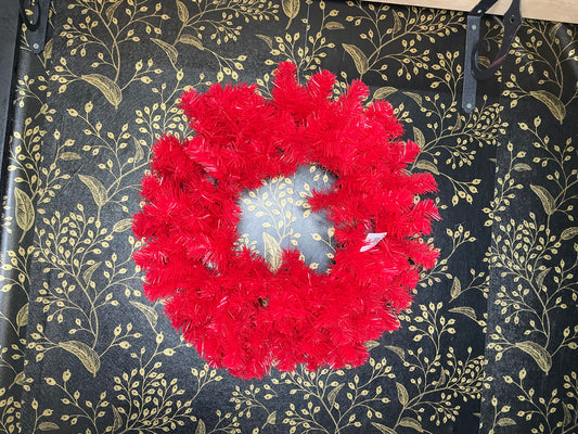 Red Wreath Base - 20”