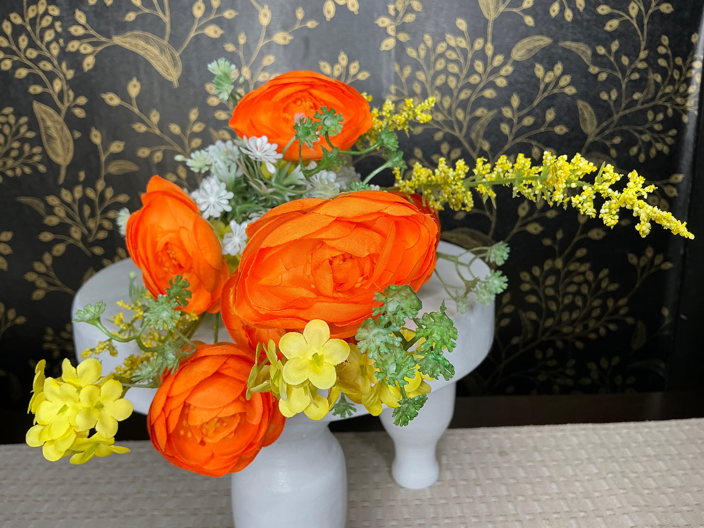 Orange Ranunculus Mixed Bush - 40218-OR