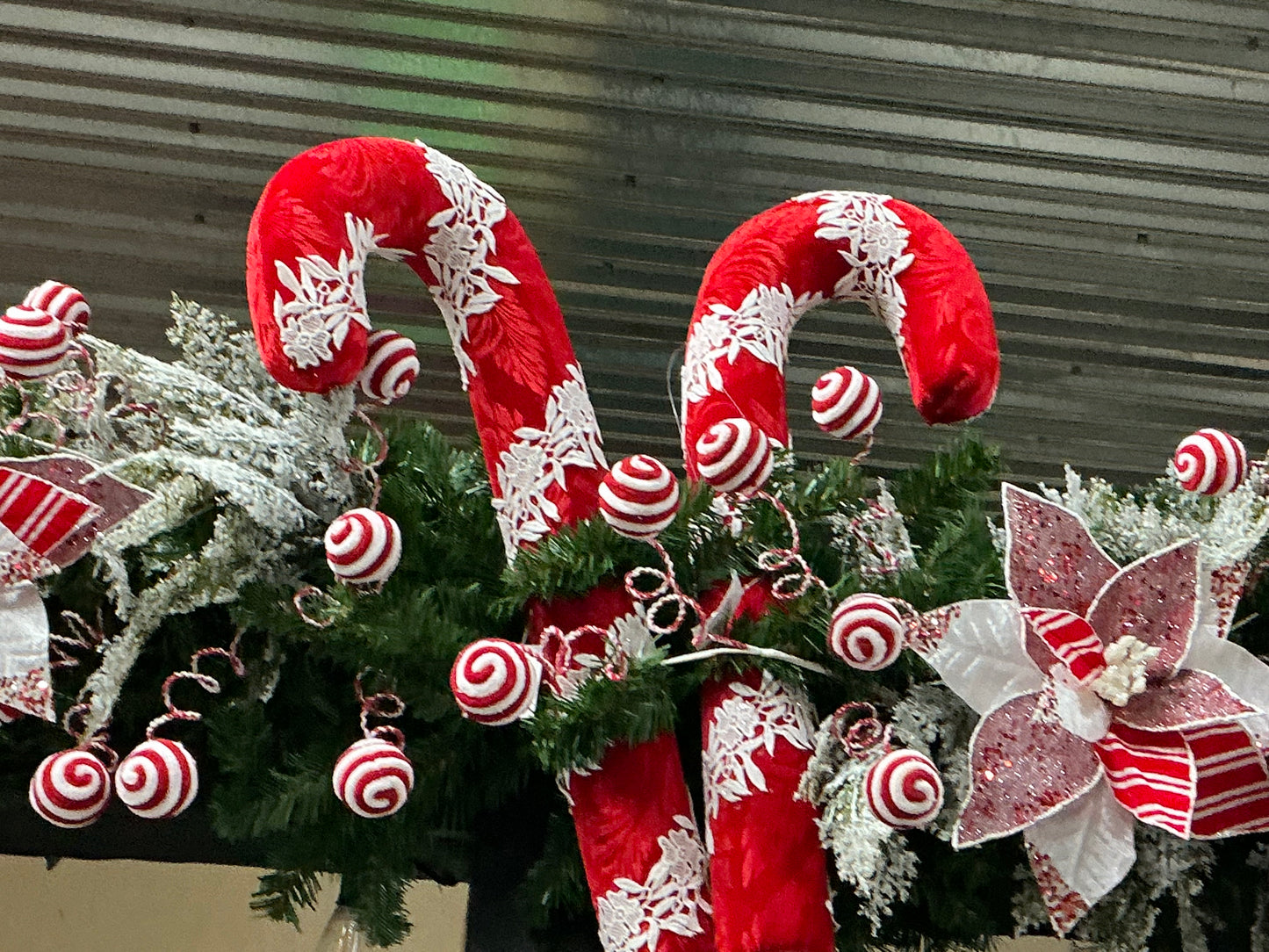Candy Cane with Lace, X23985