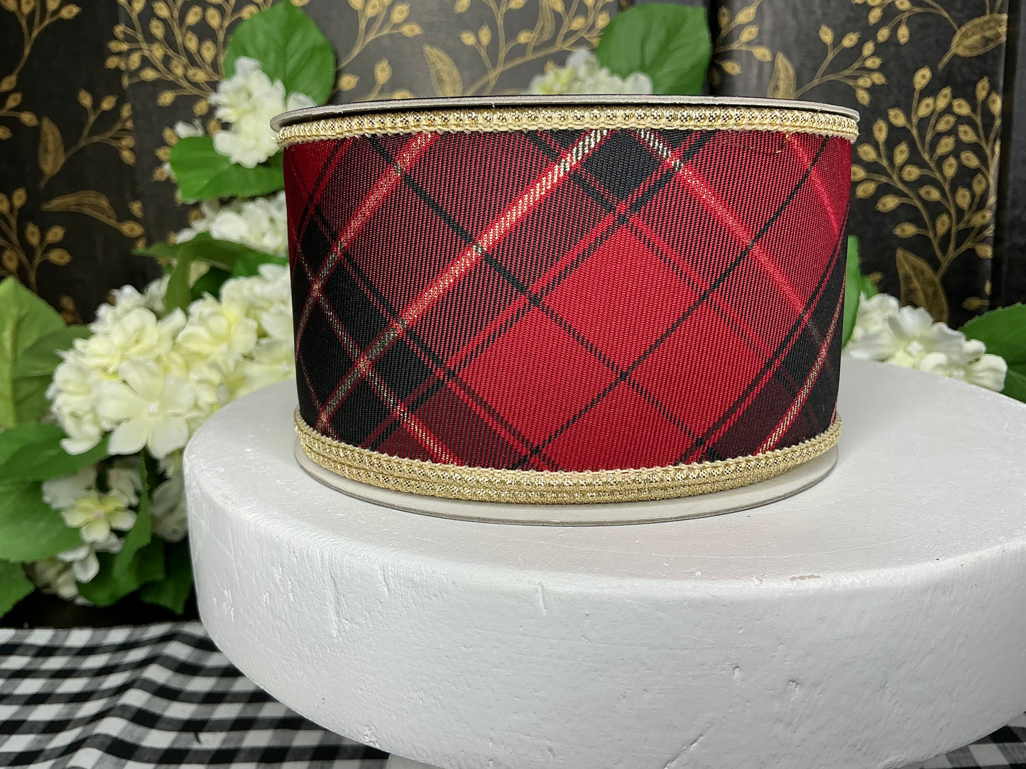 Burgundy Plaid - John Mark - 2.5”