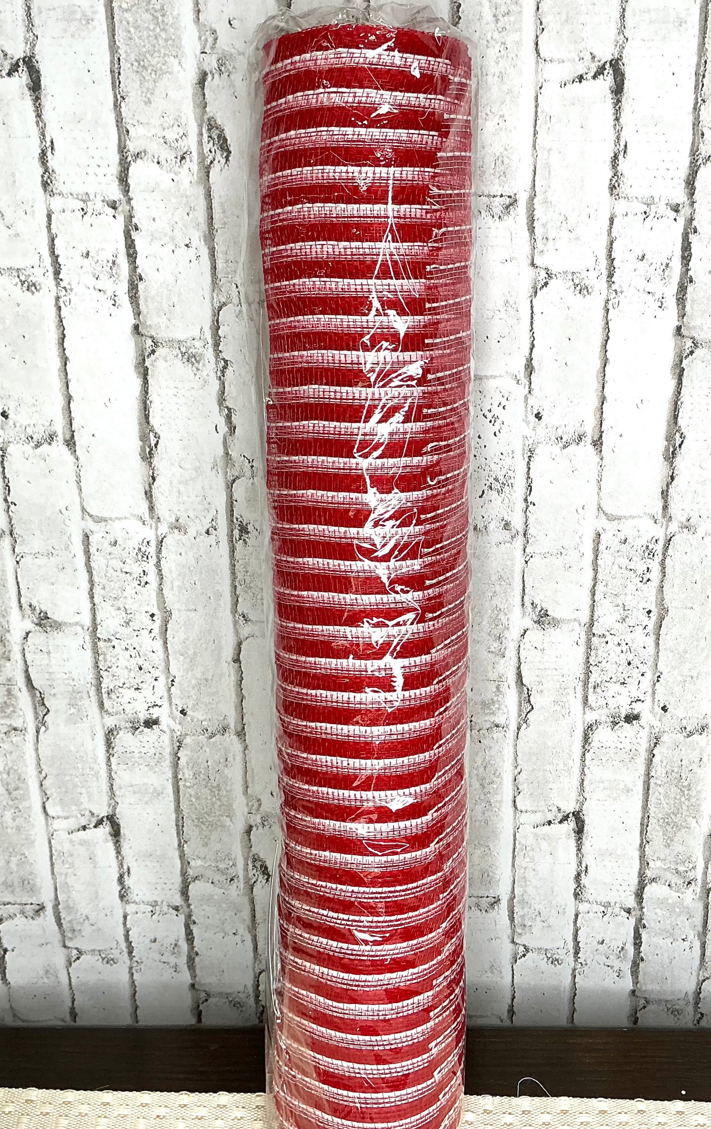 Red Mesh with white stripes, 21”, RY900249