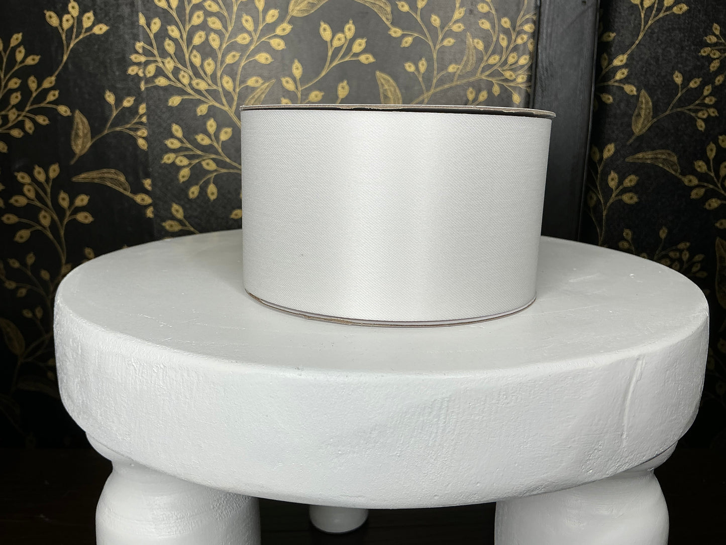 White Satin Ribbon - 2.5”x50YD