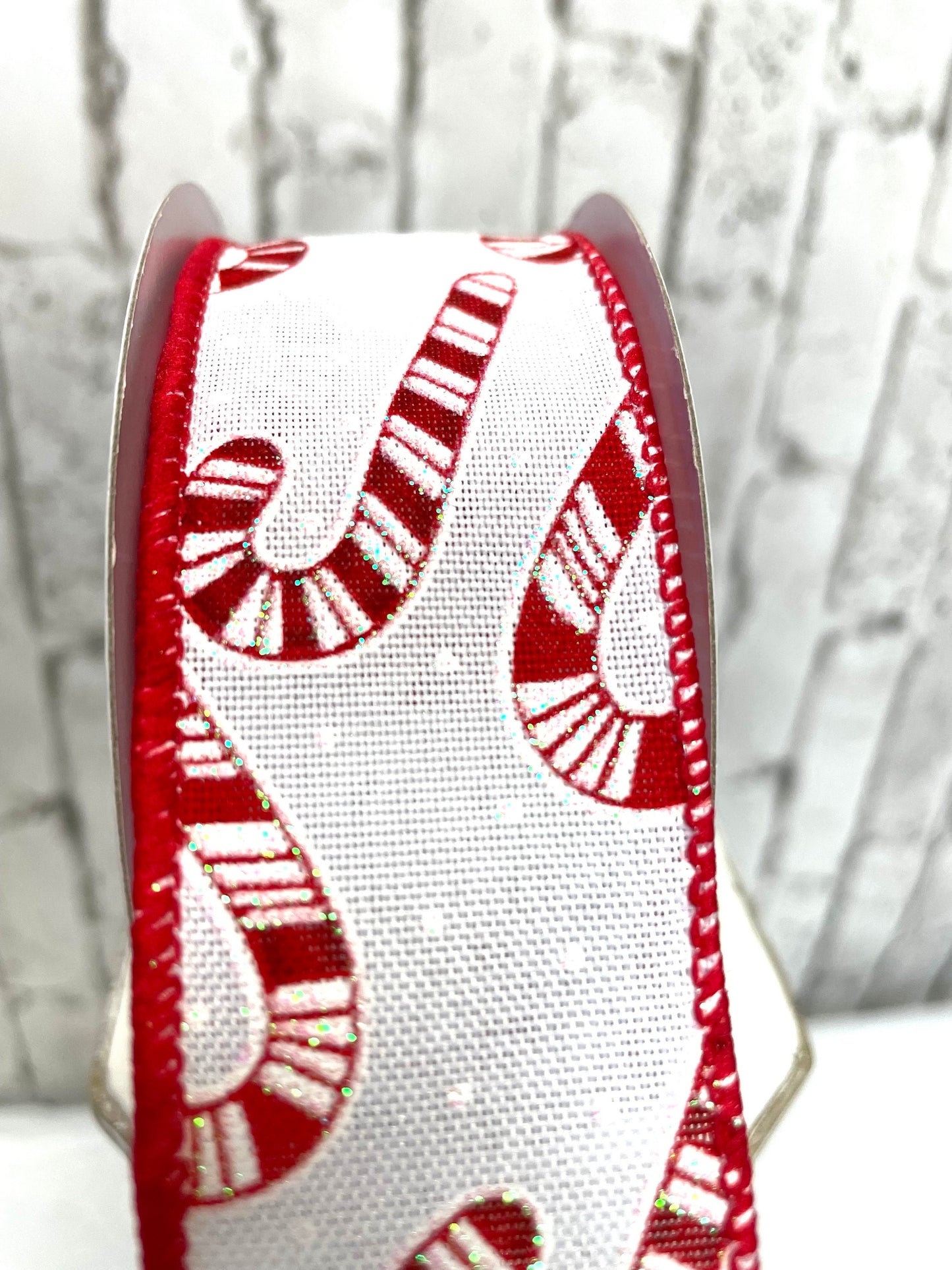 candy cane ribbon, Christmas ribbon, RGC143827