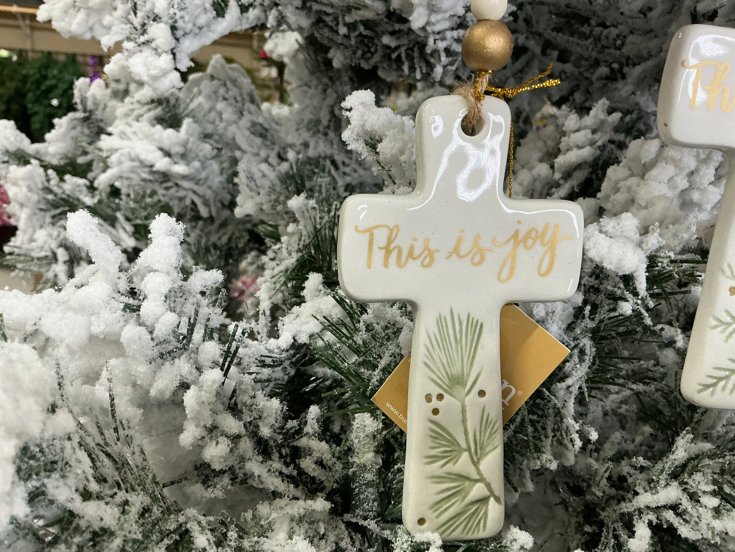 This is… Cross ornament, 9745544