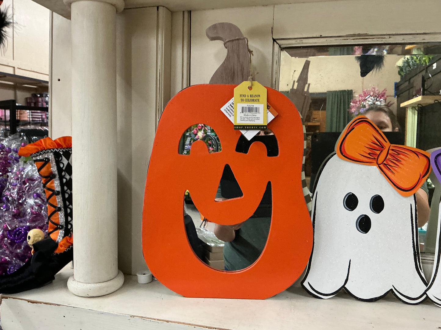 Jack O Lantern with Lights, Round Top Collection