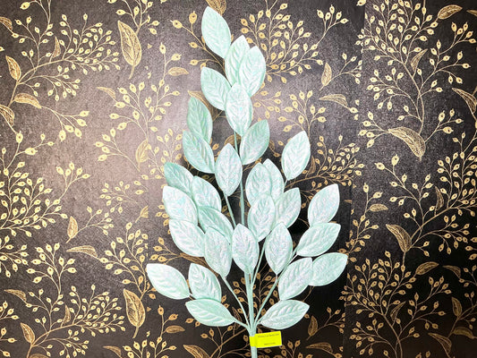 Mint color leaf spray, 86296PK