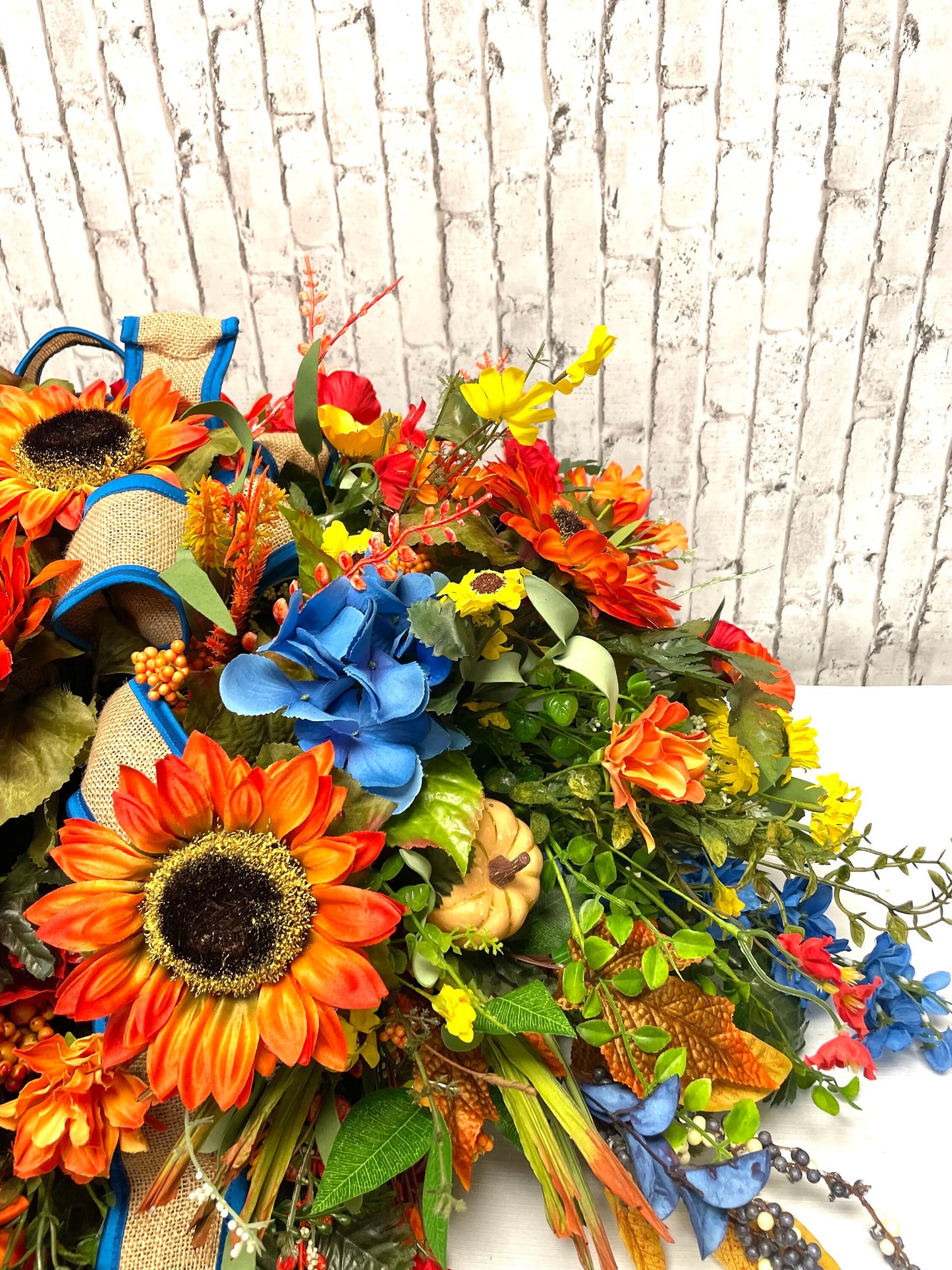headstone piece, fall headstone piece, double headstone piece, double fall headstone piece, cemetery headstone,  shipping included in price.