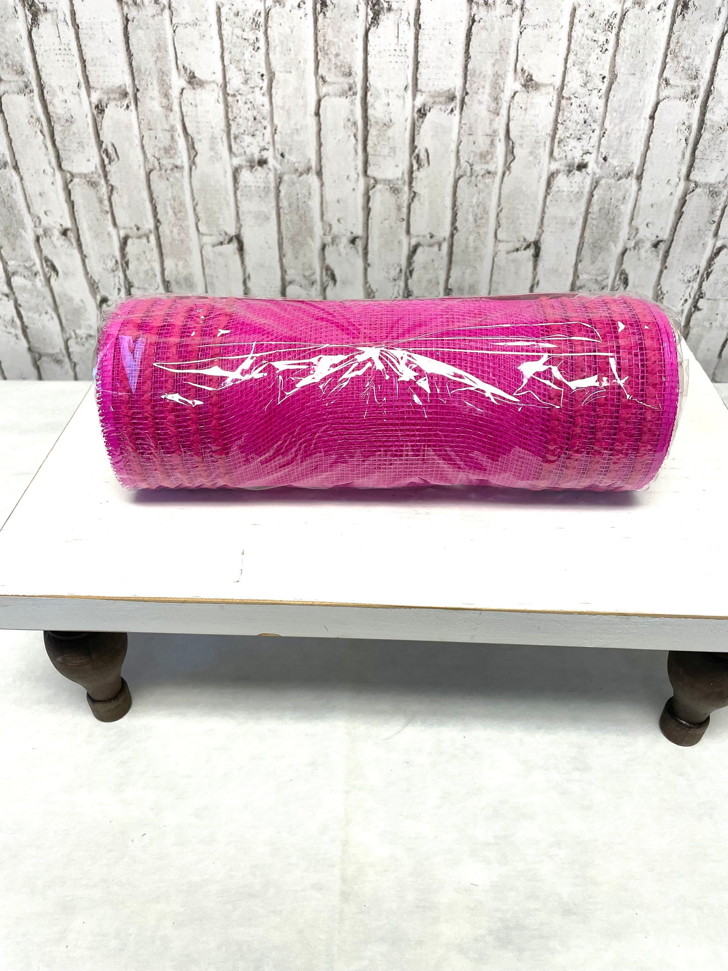 Hot pink border mesh, RY811411, spring mesh, summer mesh, fall mesh