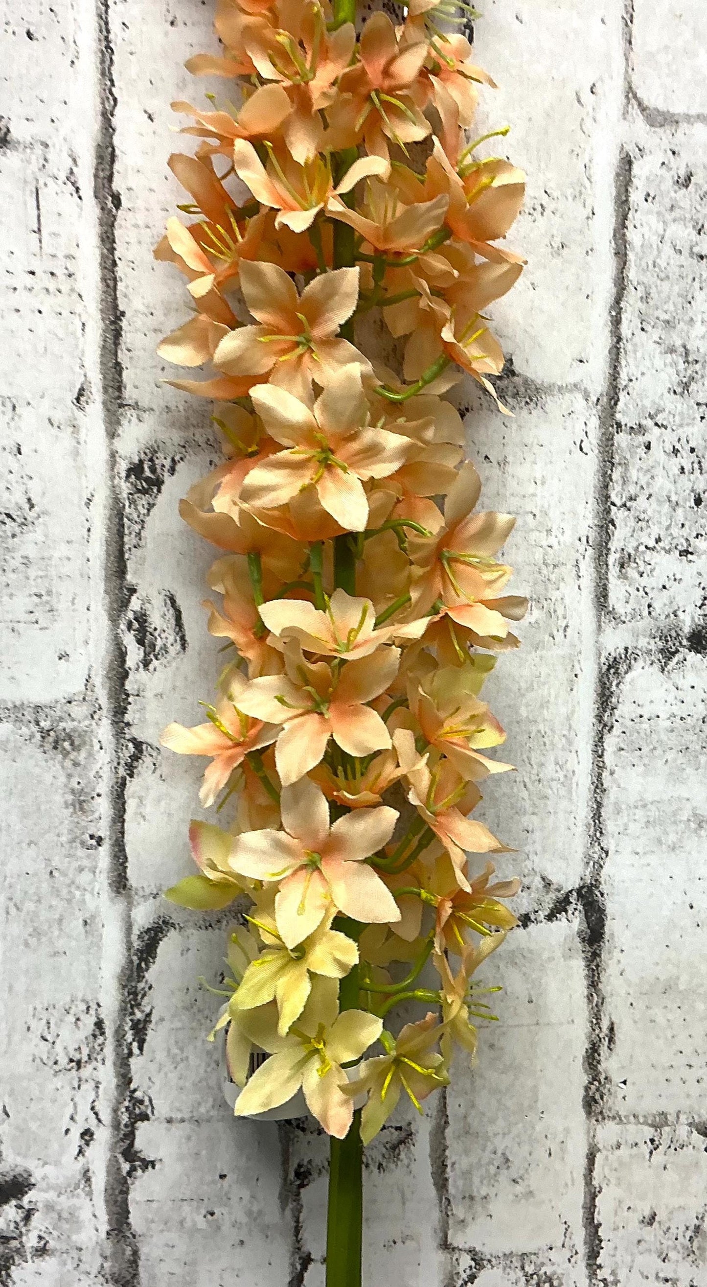 Eremerus Stem, 37”, Artificial Flower, Peach
