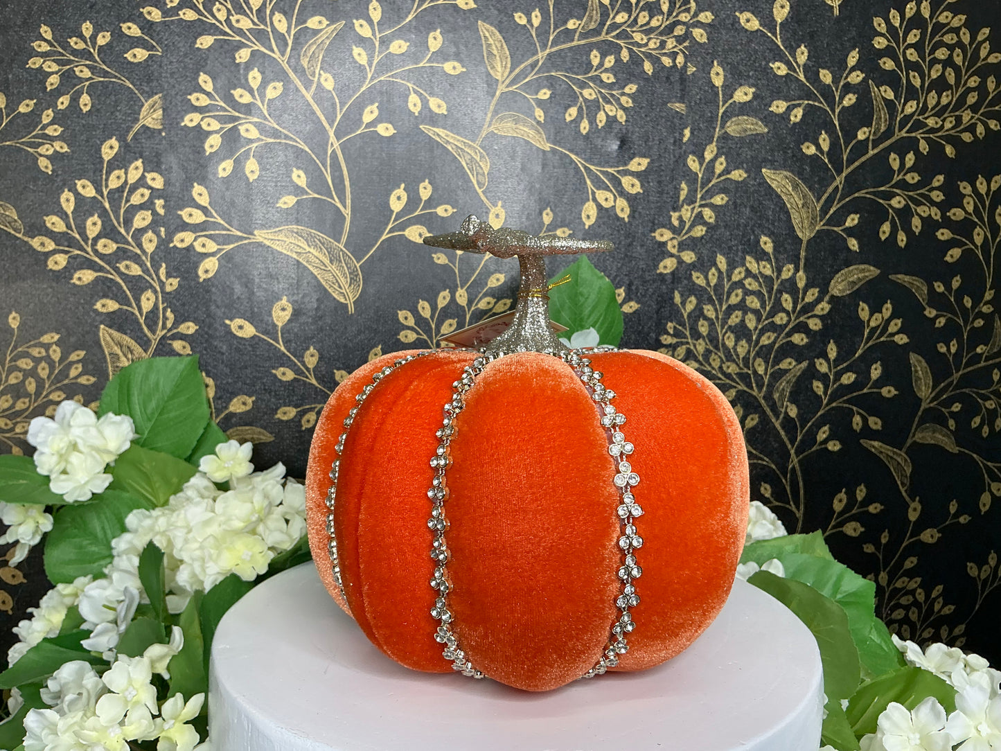 Orange Jeweled Pumpkins, Mark Robert’s