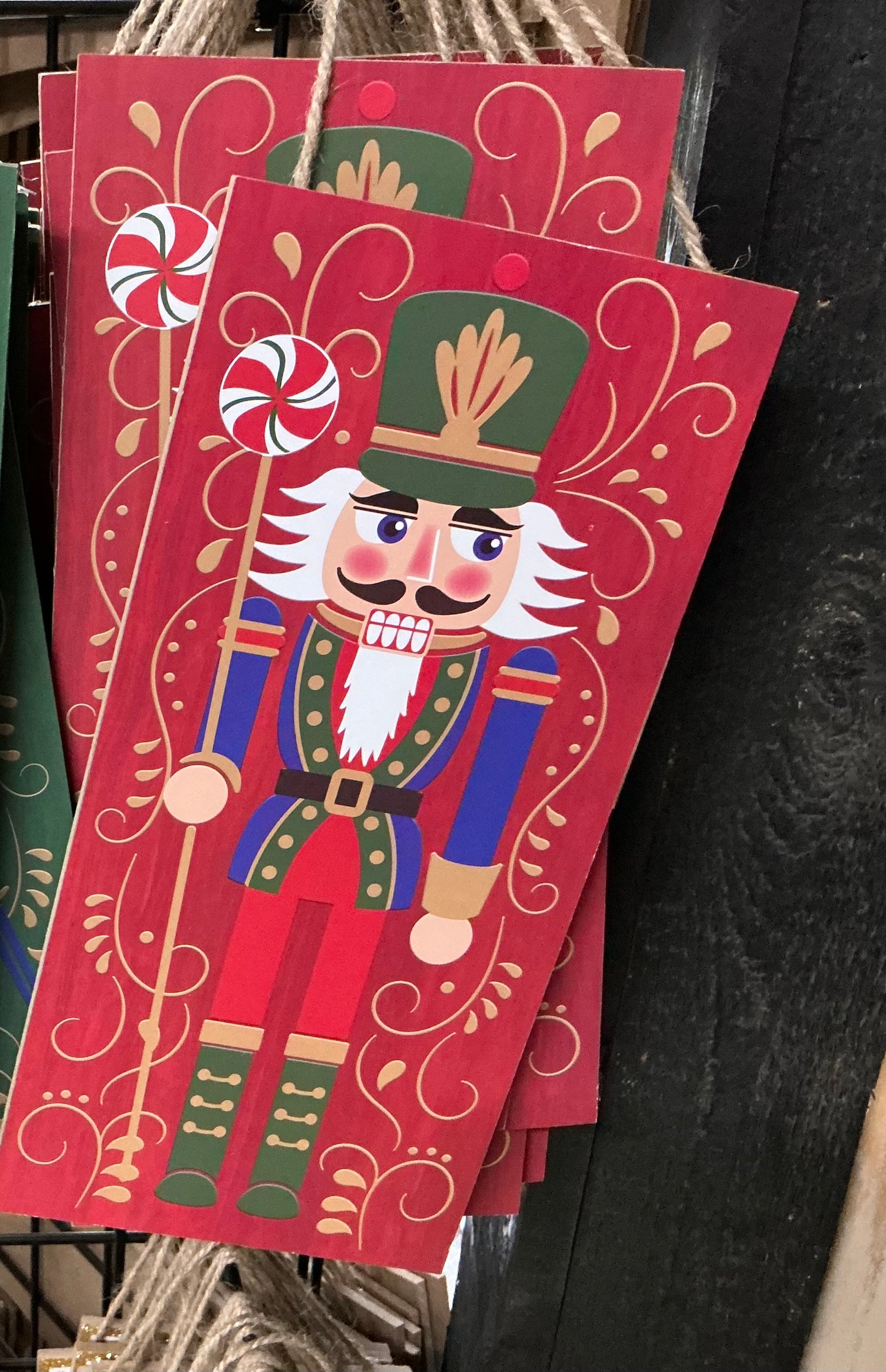Red Nutcracker Sign, AP8545