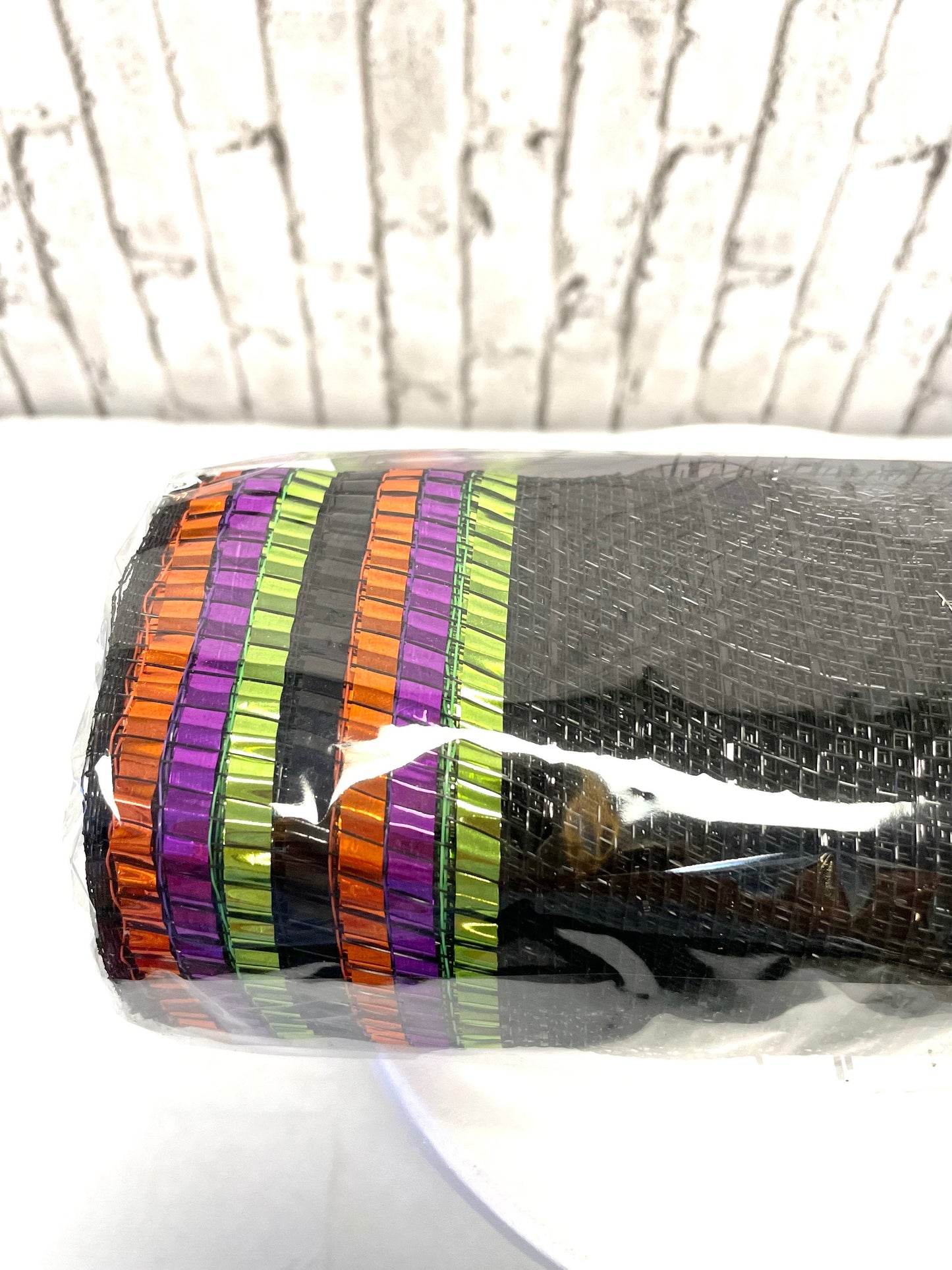 metallic XL foil border mesh, RY851576