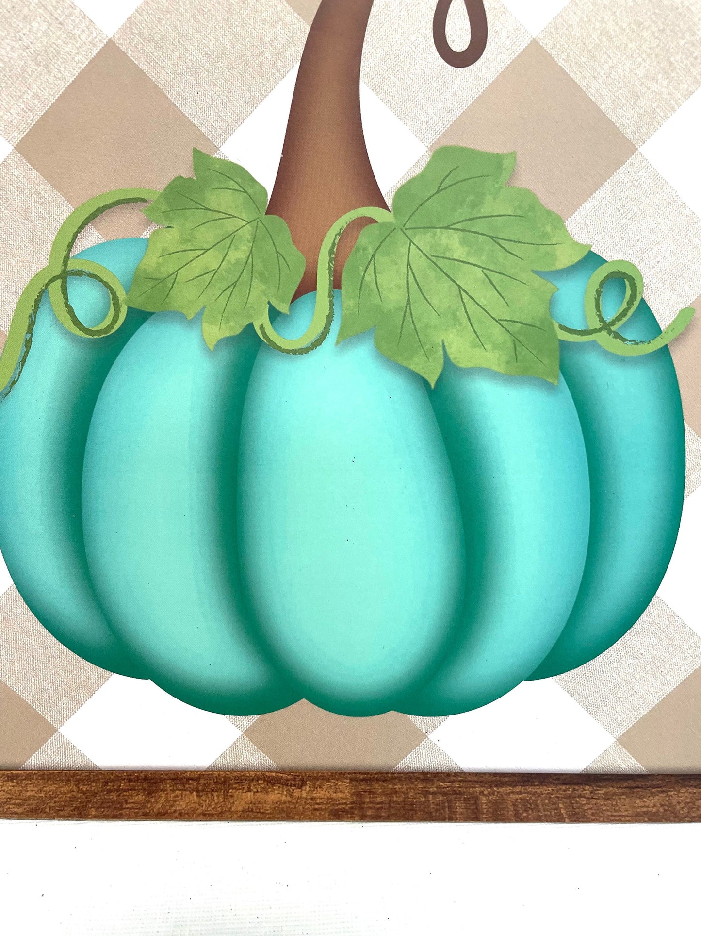 Fall sign, AP714793, teal pumpkin sign