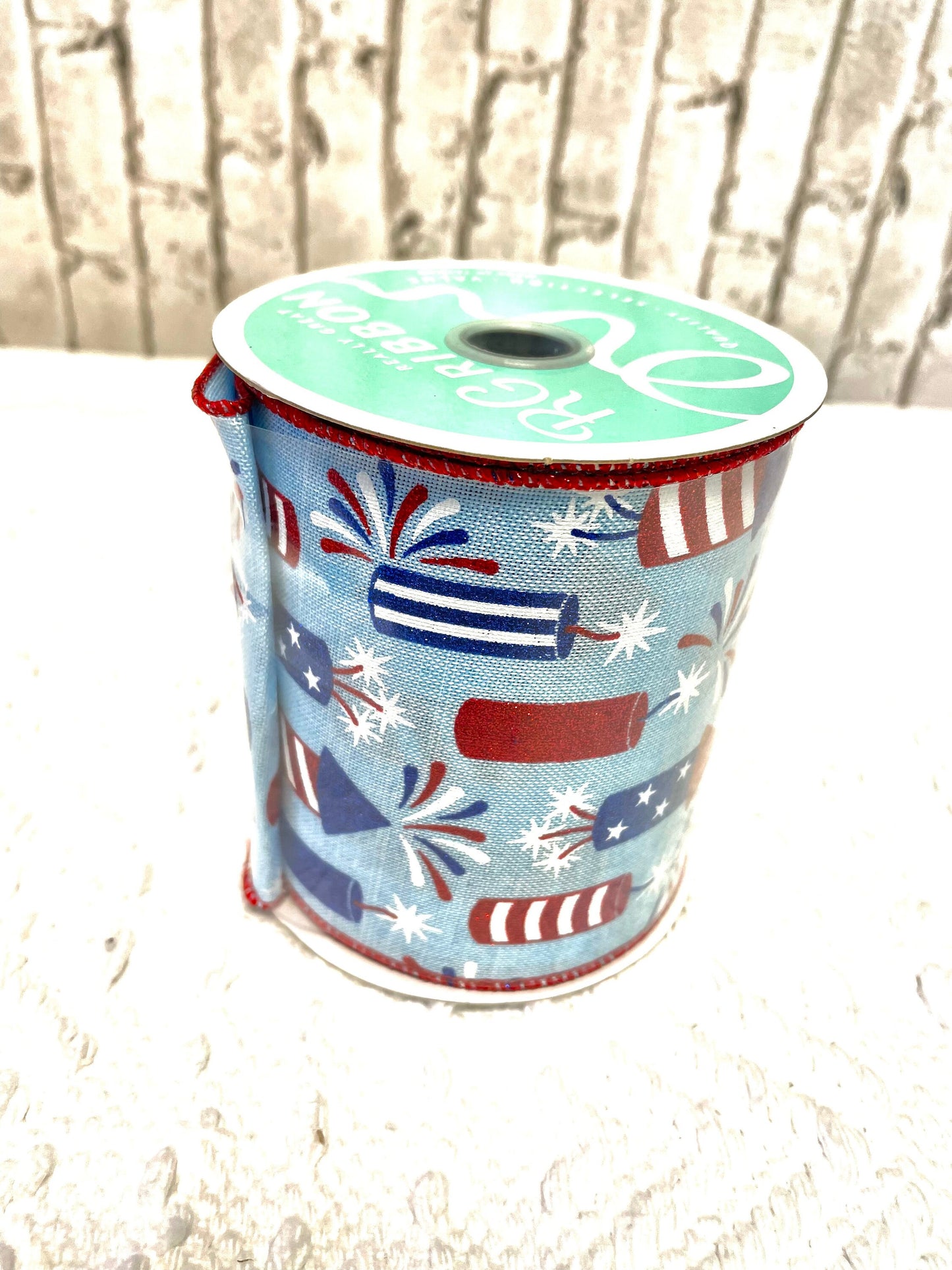 RGE120114, fireworks ribbon, 4”