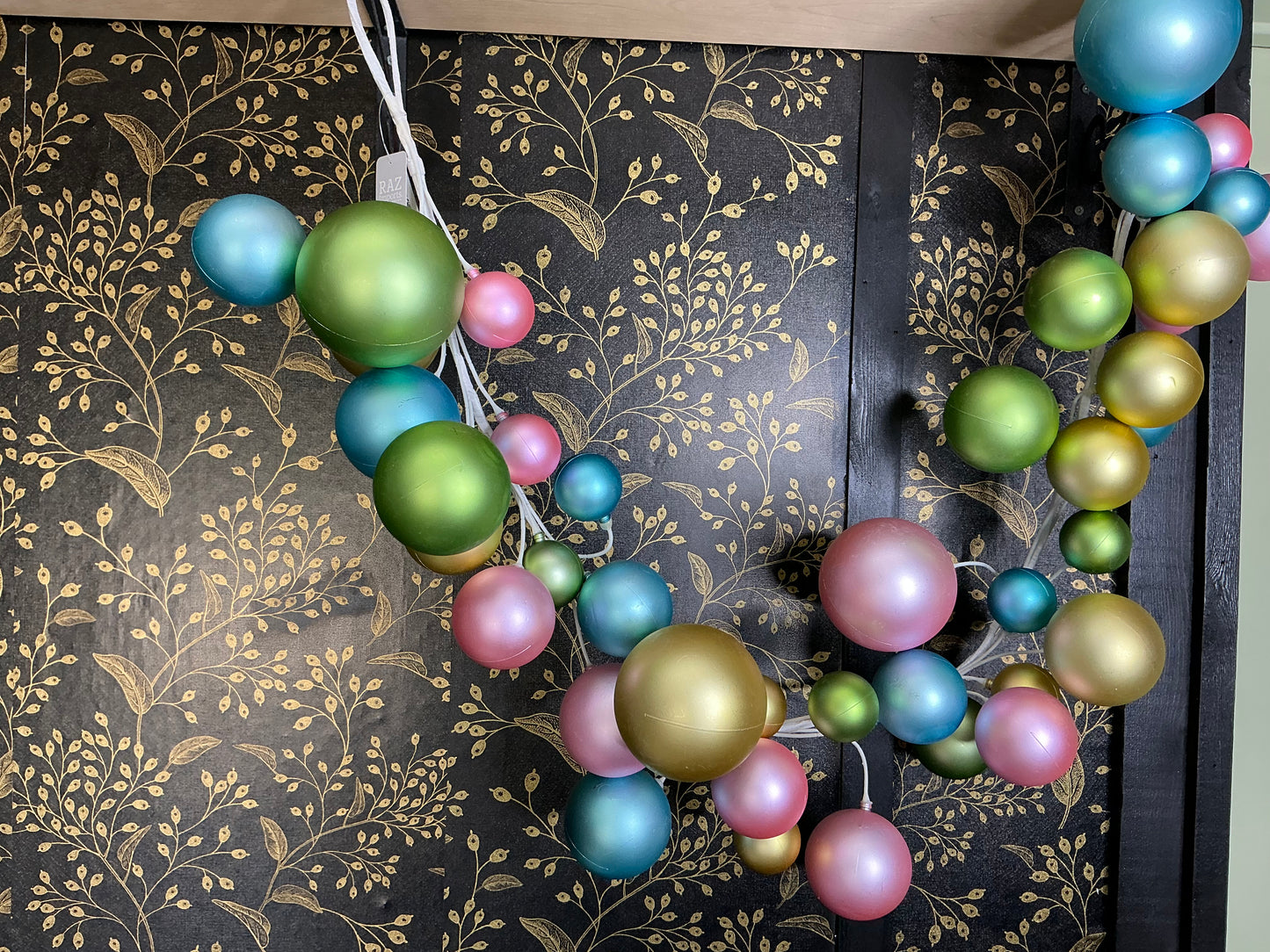 Pastel Pearl Ball Garland, G4532757