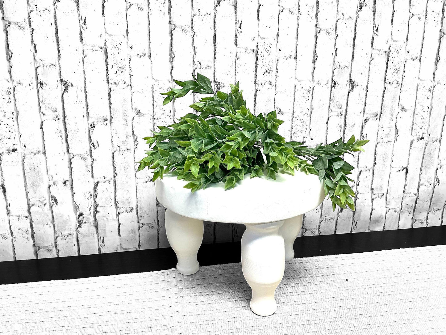 Plastic Ruscus Bush, 15”, Artificial, MTF19669
