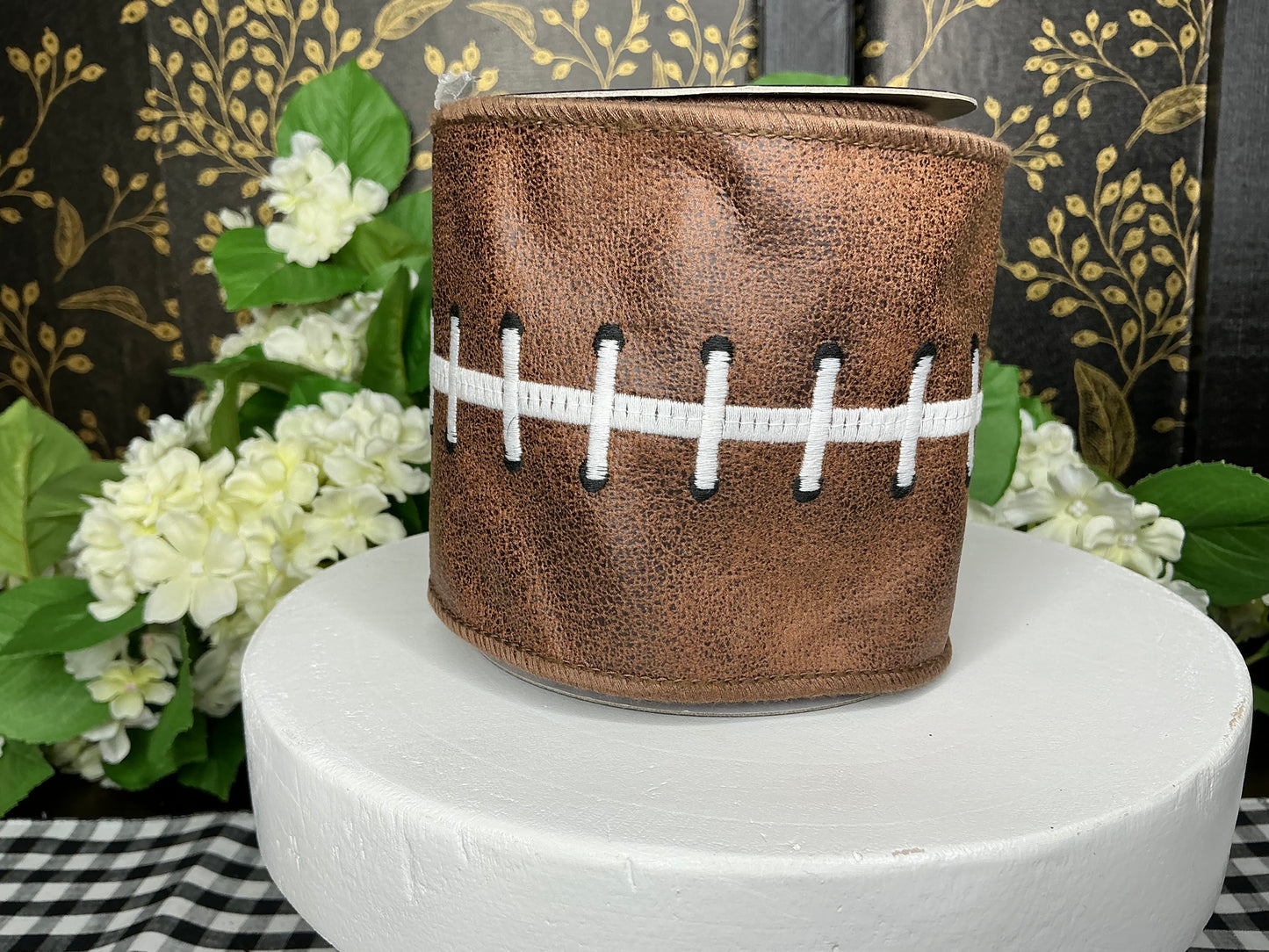 Football Stitch Ribbon - John Mark Ribbon