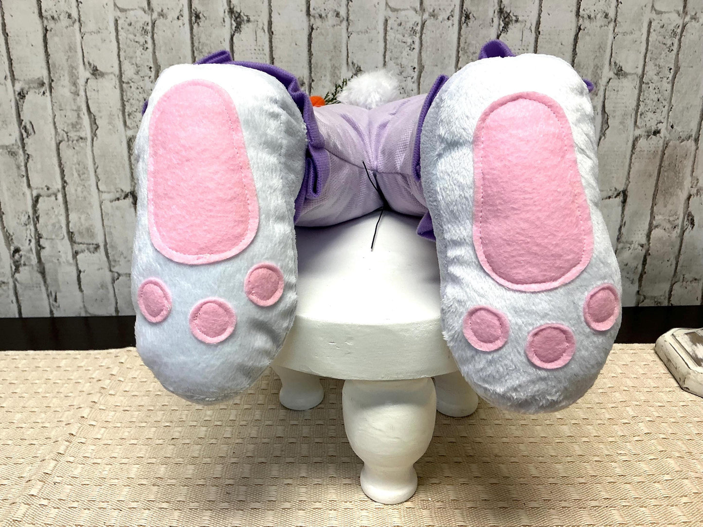 Girl Bunny Wreath Attachment Kit, 3 pieces, Body and 2 ears, 27”Hx10”W, HE7337