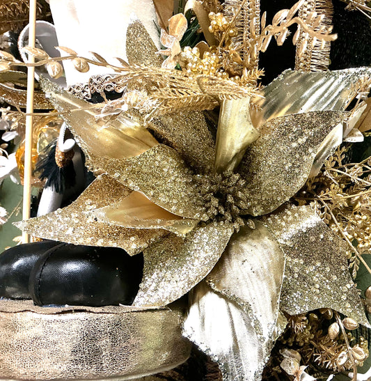 Metallic Poinsettia, 8608CH