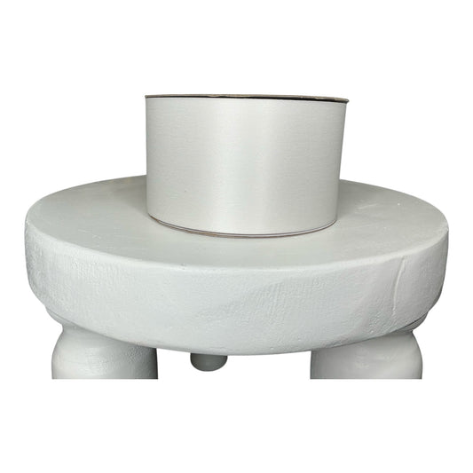 White Satin Ribbon - 2.5”x50YD