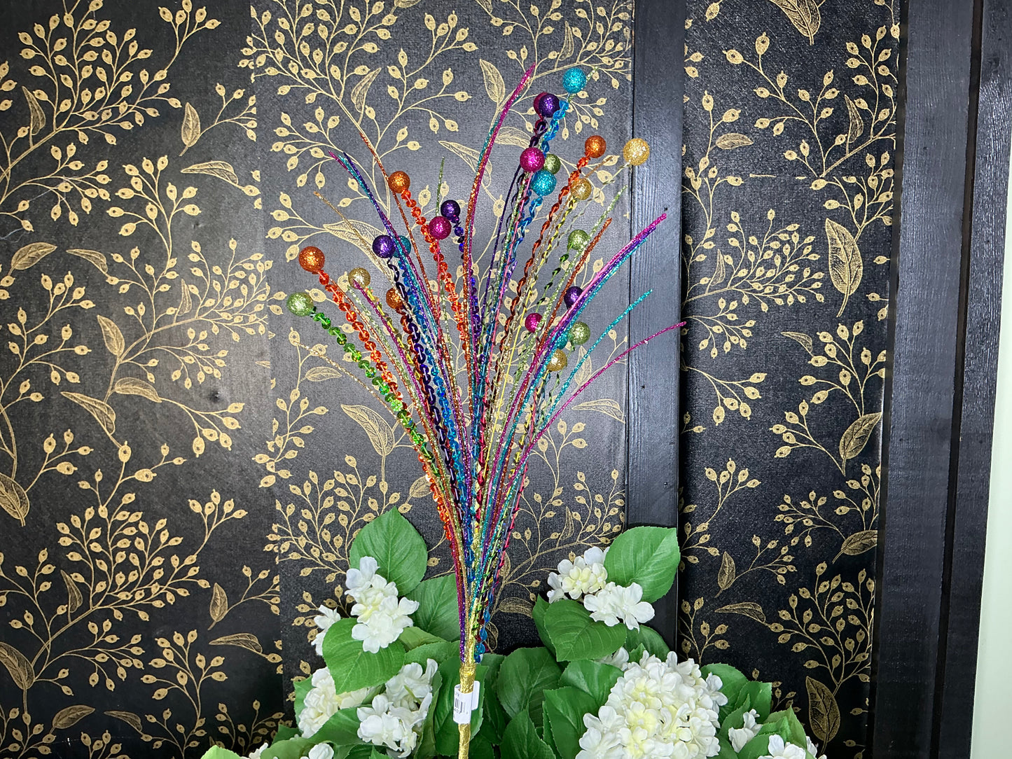 Multicolor sequin glitter ball spray