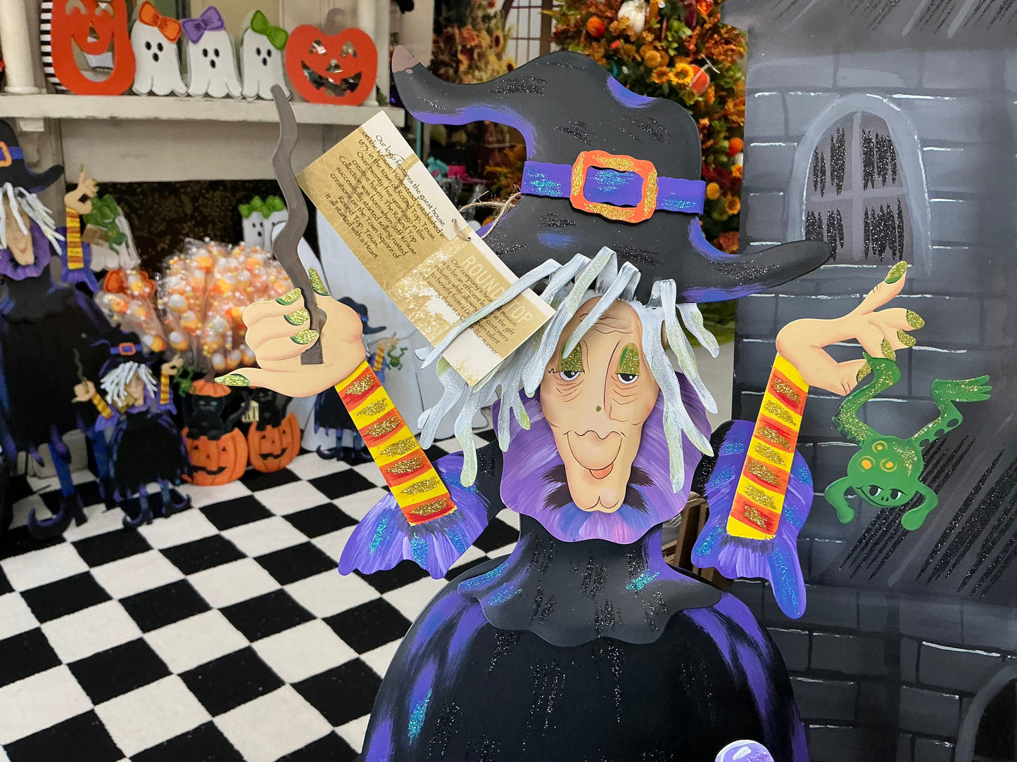 Small Tillie witch, Round Top Collection