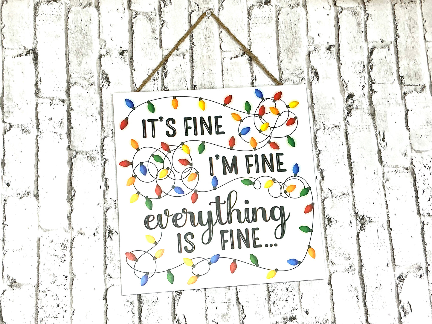 Christmas light Sign, AP7395