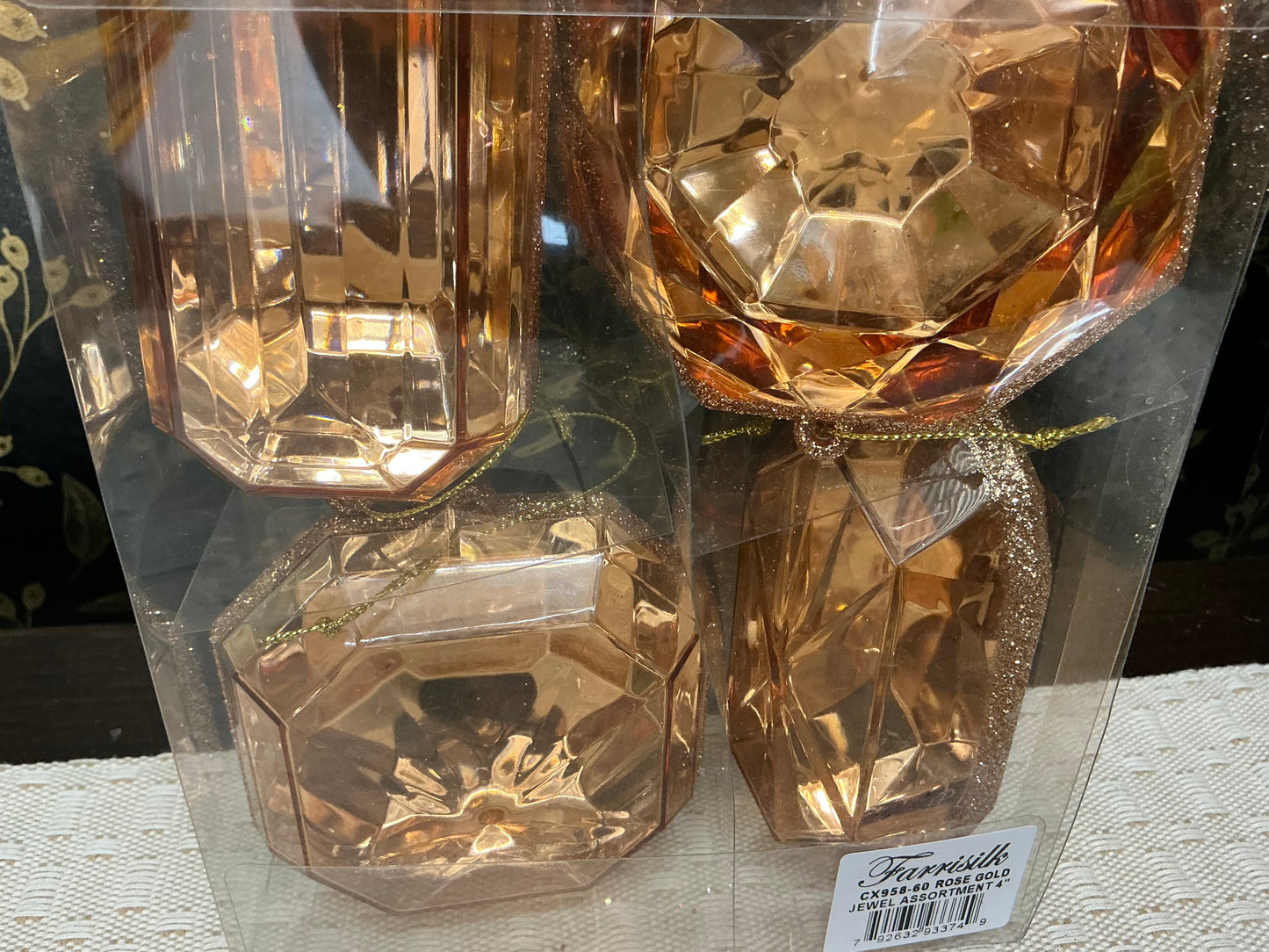 Rose Gold Jewel/Gem Box, Farrisilk, CX958-60