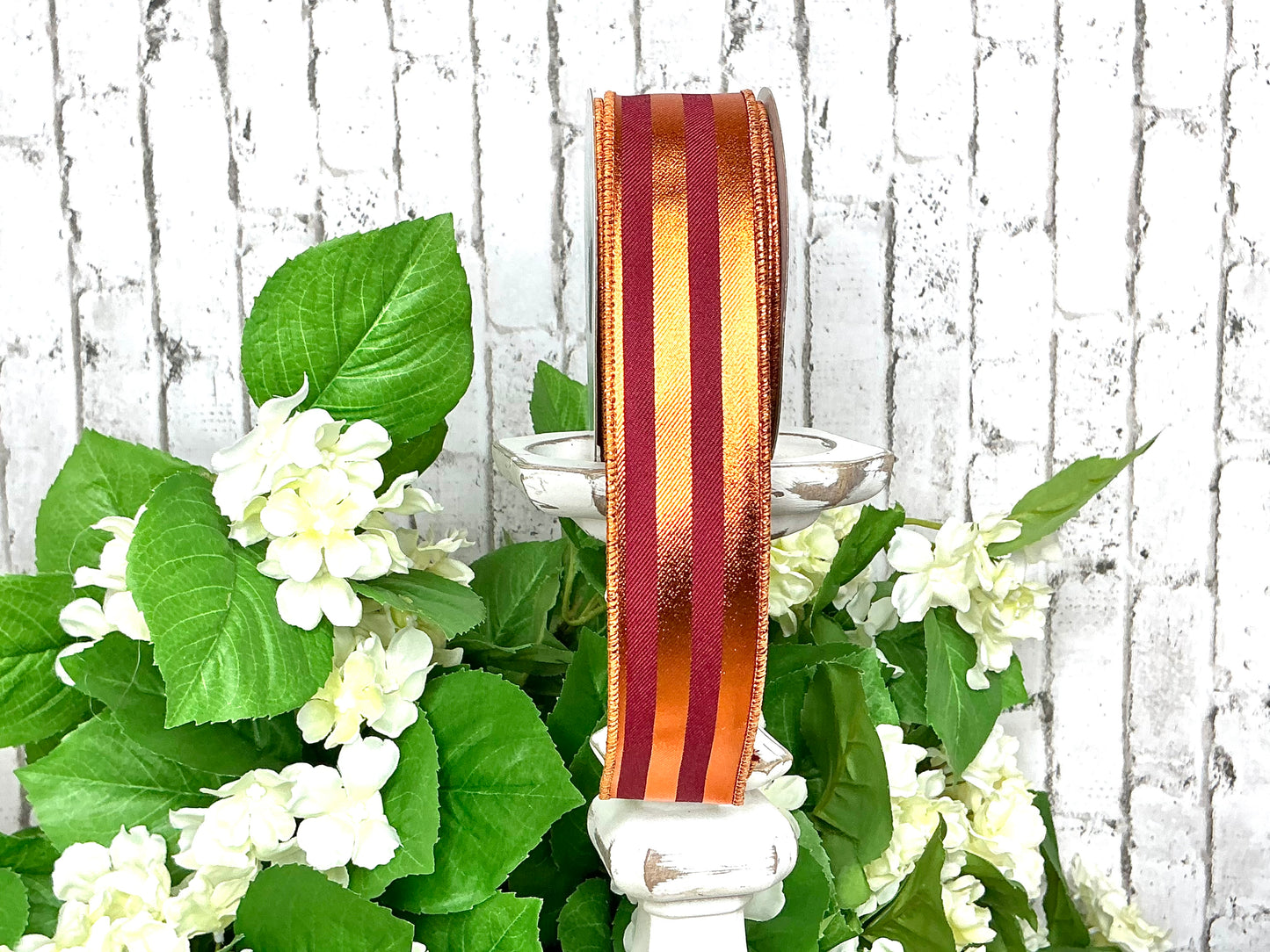 Red with copper stripes Ribbon, RGE1431EM