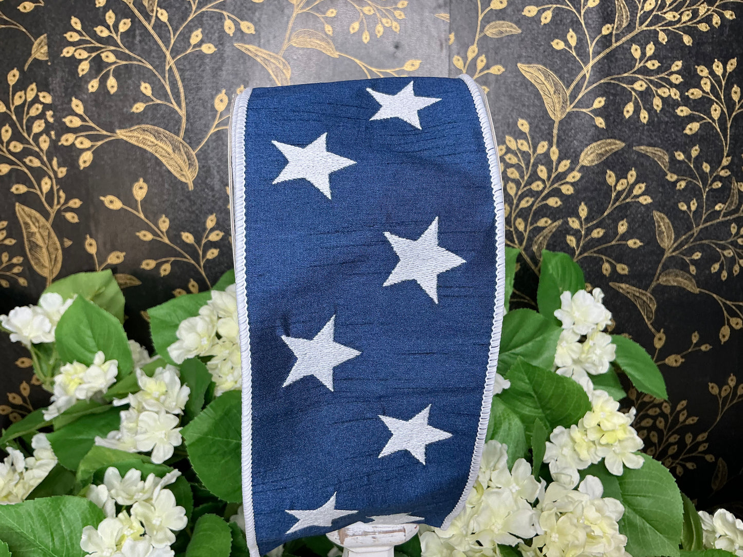 Blue w/Stars Ribbon - RAZ - R4527714