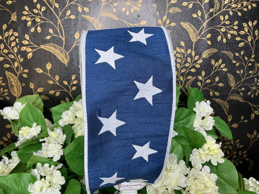 Blue w/Stars Ribbon - RAZ - R4527714