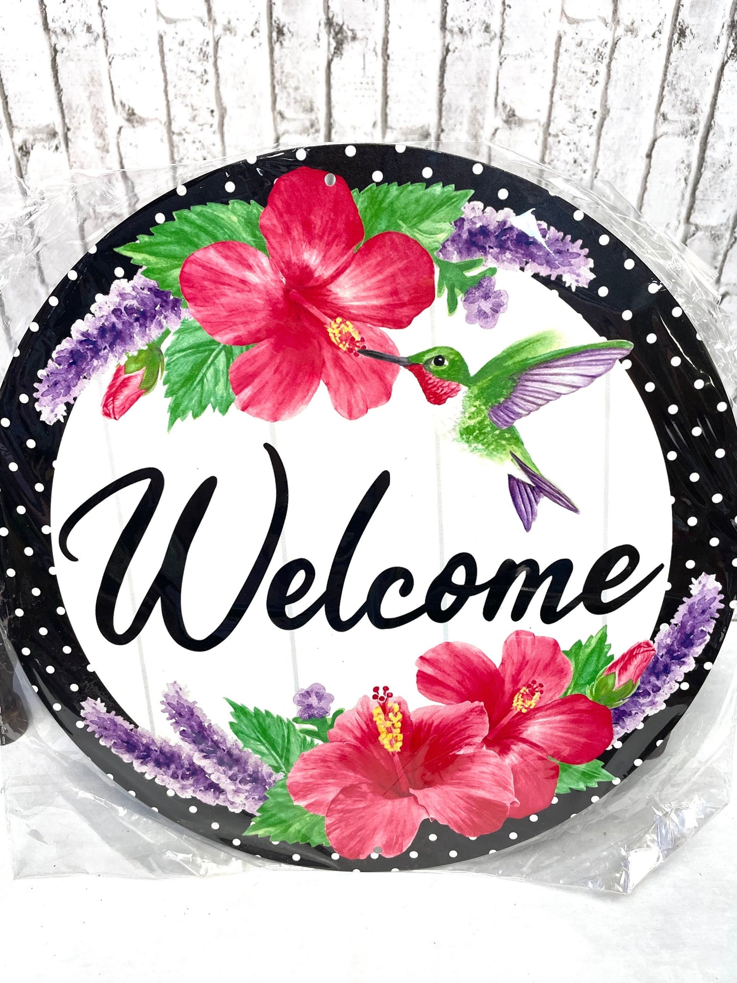 spring hummingbird wreath sign, MD0922, wreath sign, hummingbird sign, spring sign, summer sign