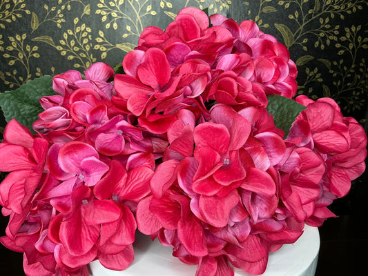 Bright Pink Hydrangea Bush - 80312-BTY