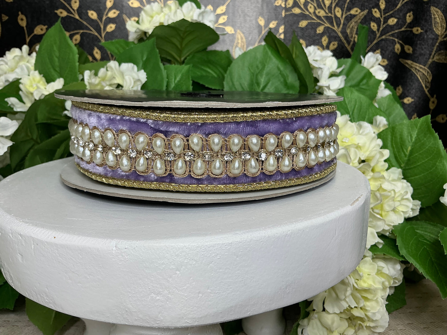 Lavender Pearl ribbon, Farrisilk, RK836-70