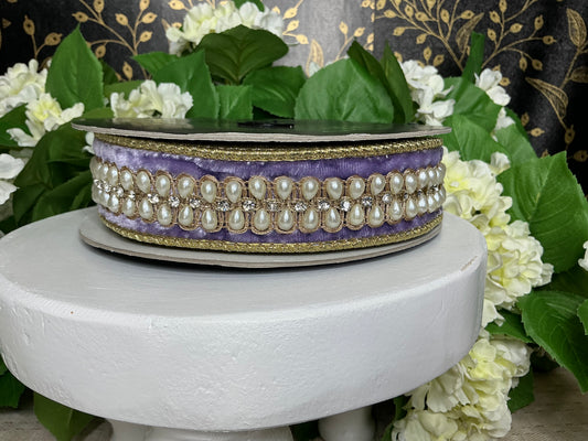 Lavender Pearl ribbon, Farrisilk, RK836-70