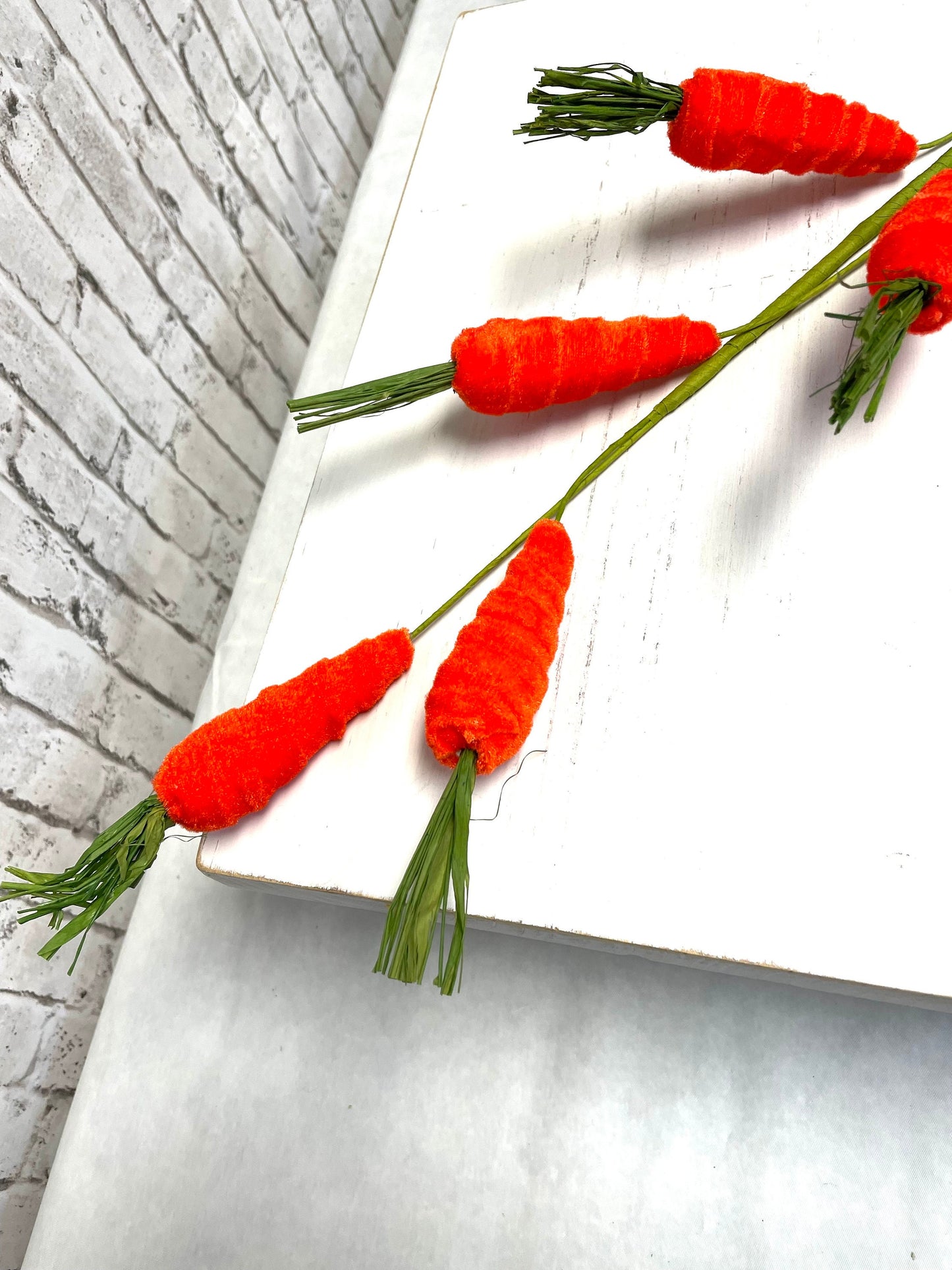 Orange carrot spray, 63437OR, Easter carrot spray, summer carrot spray, everyday carrot spray