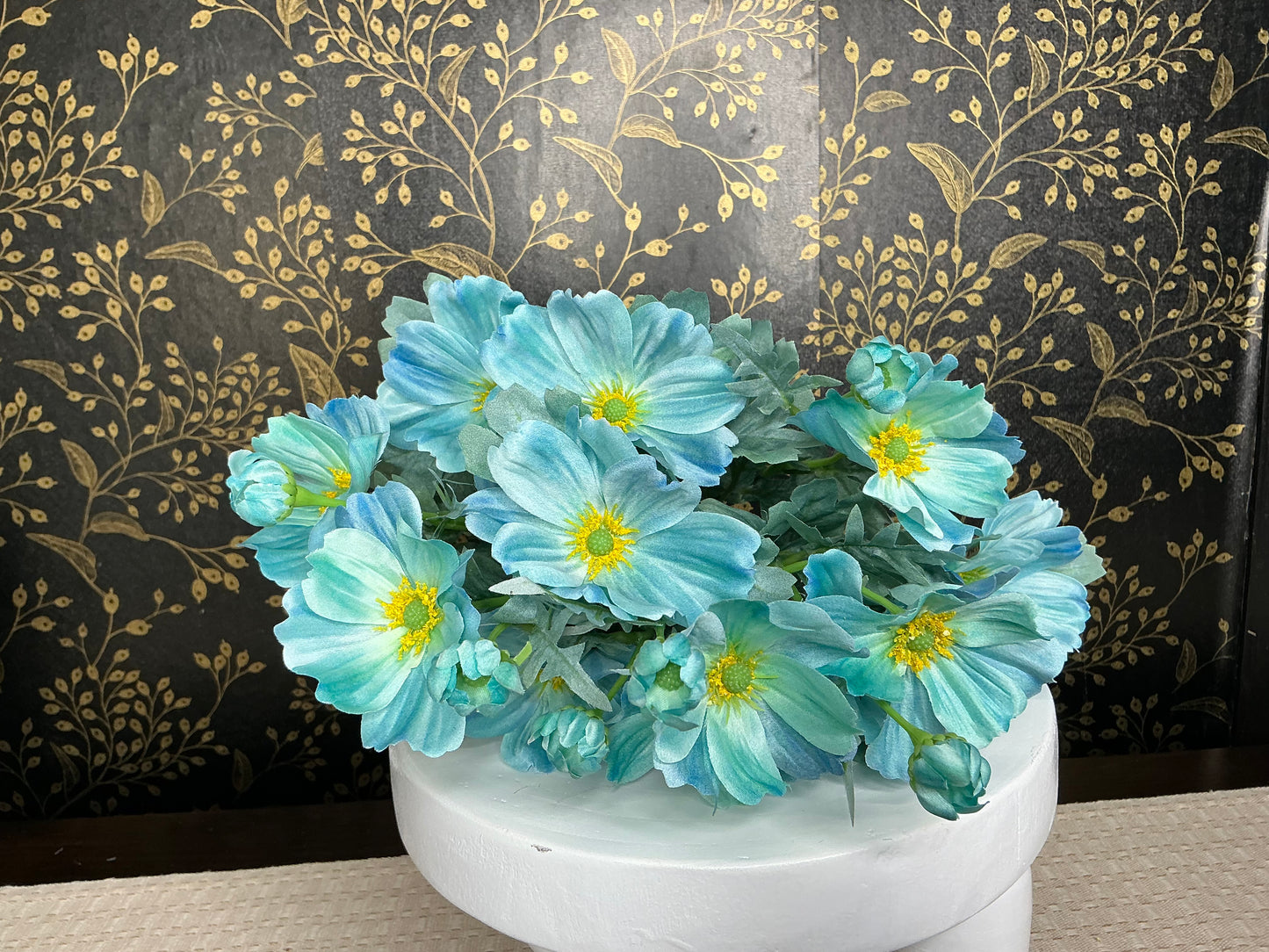 Teal Cosmos Bush - 84299-TEAL