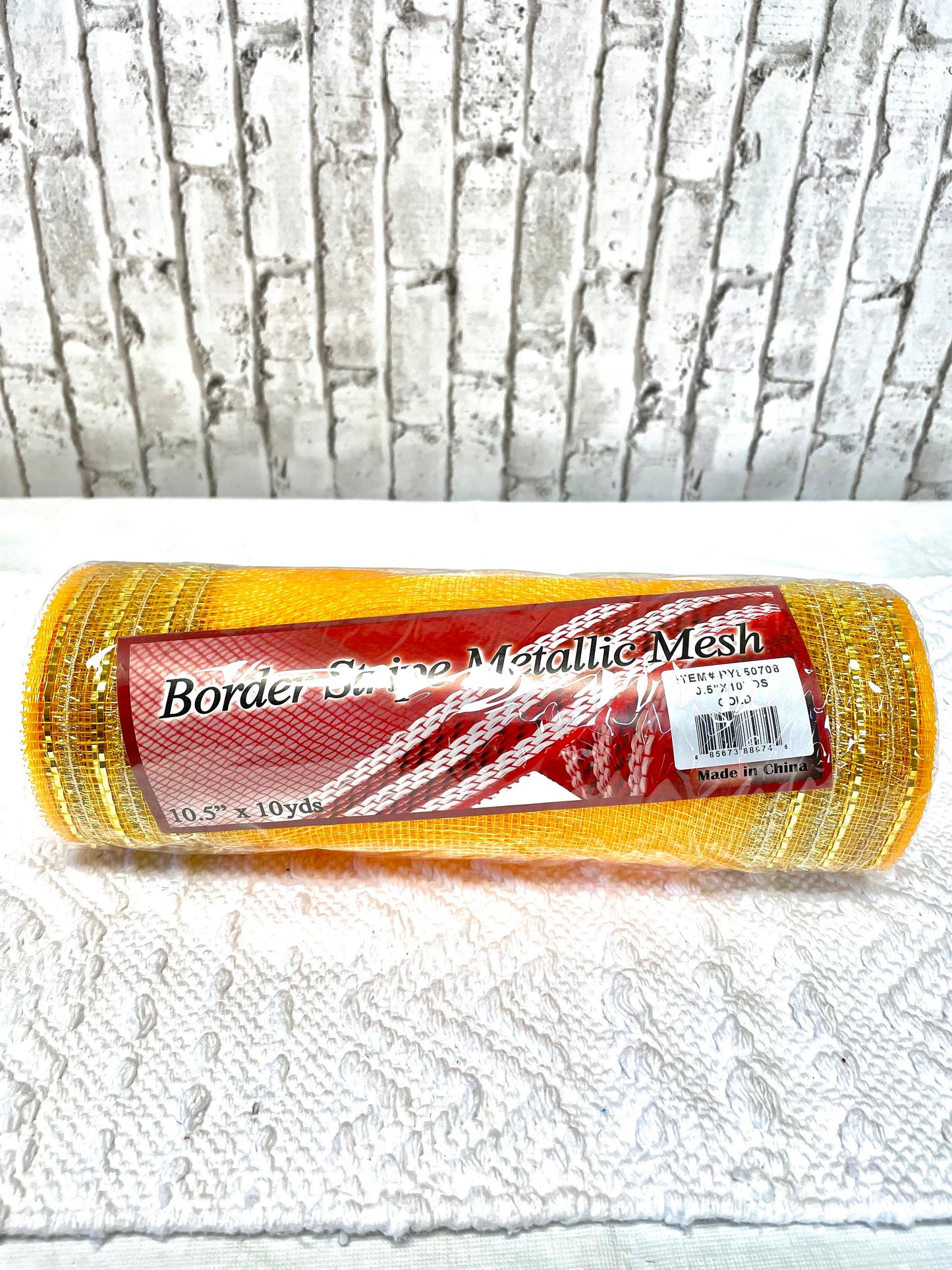 Fall mesh, RY850708, gold mesh, gold wide border mesh, Christmas mesh, spring mesh summer mesh, bee mesh