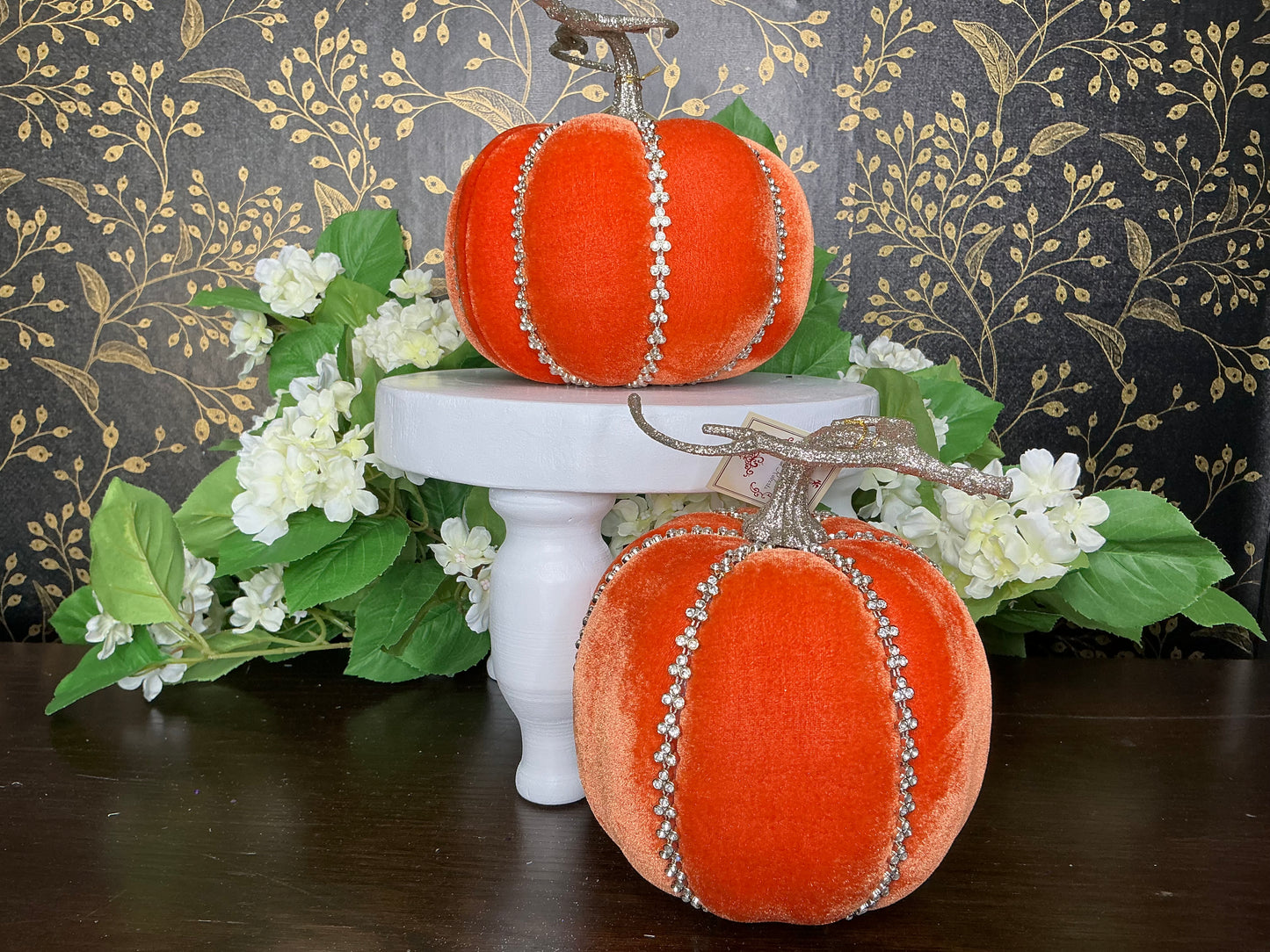 Orange Jeweled Pumpkins, Mark Robert’s