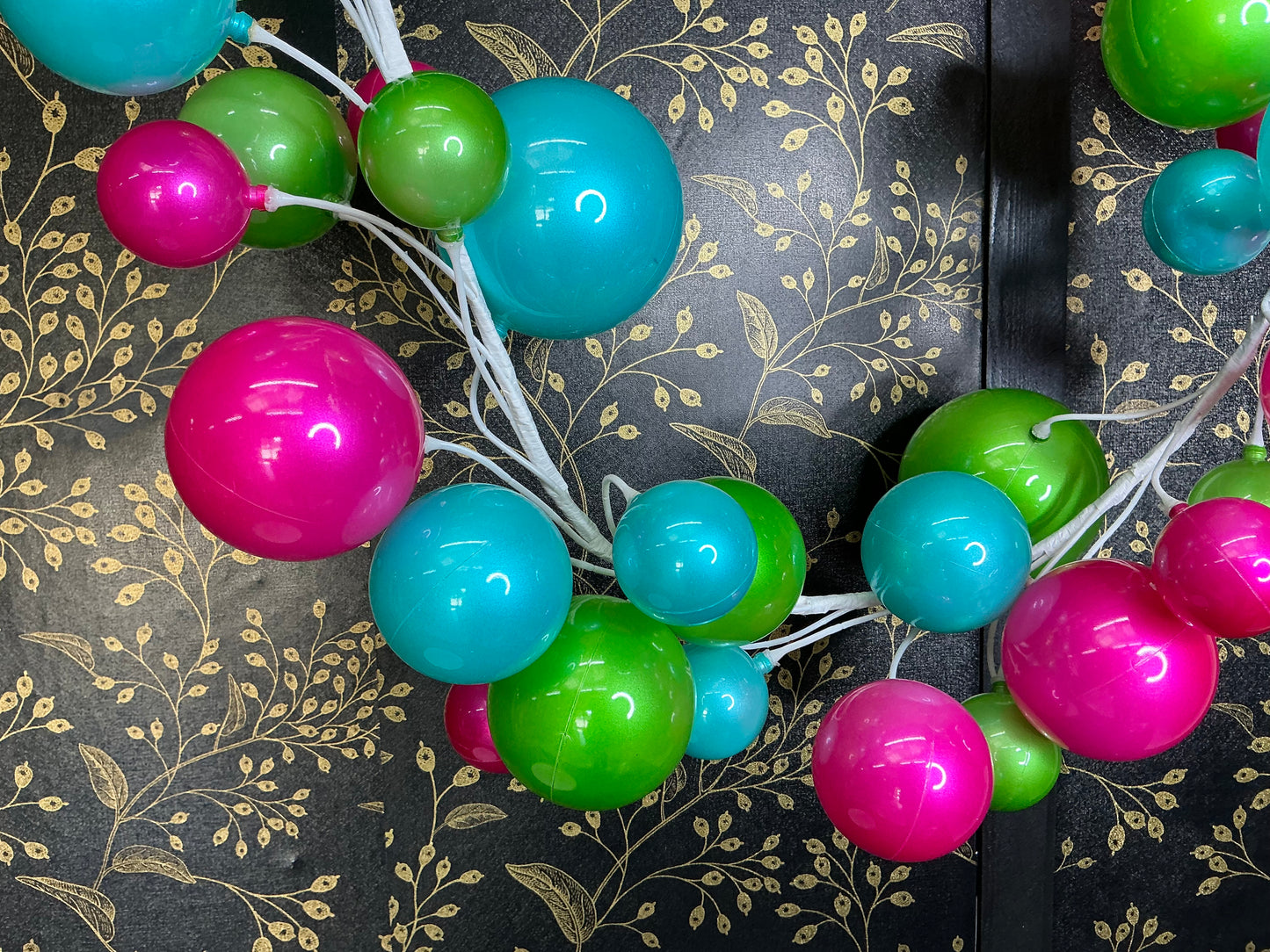 Bright Color ball garland, G4532775
