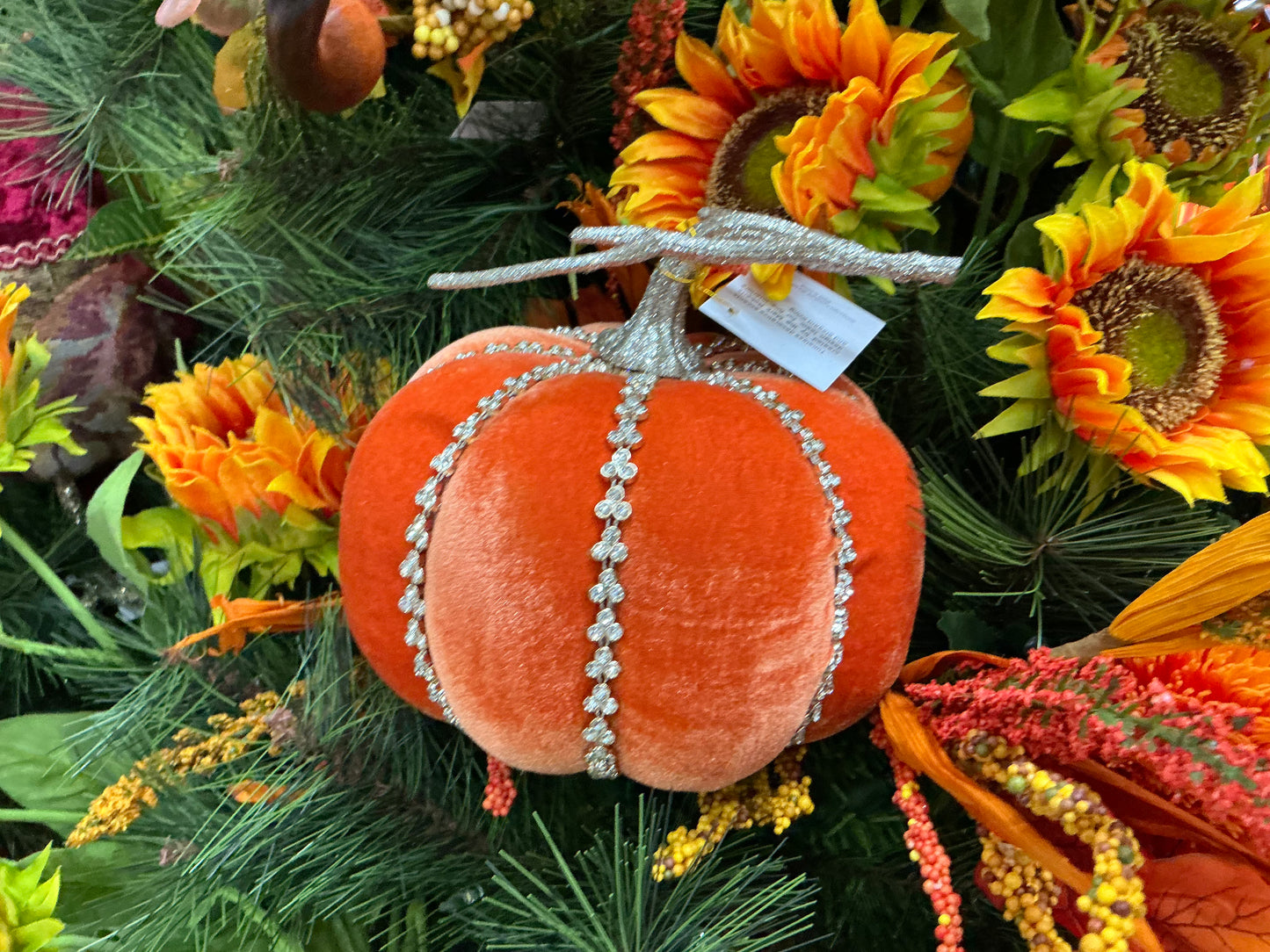 Orange Jeweled Pumpkins, Mark Robert’s