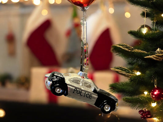 Police Car Christmas Ornament