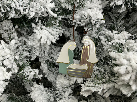 Holy Family Shape Ornament, 9747354